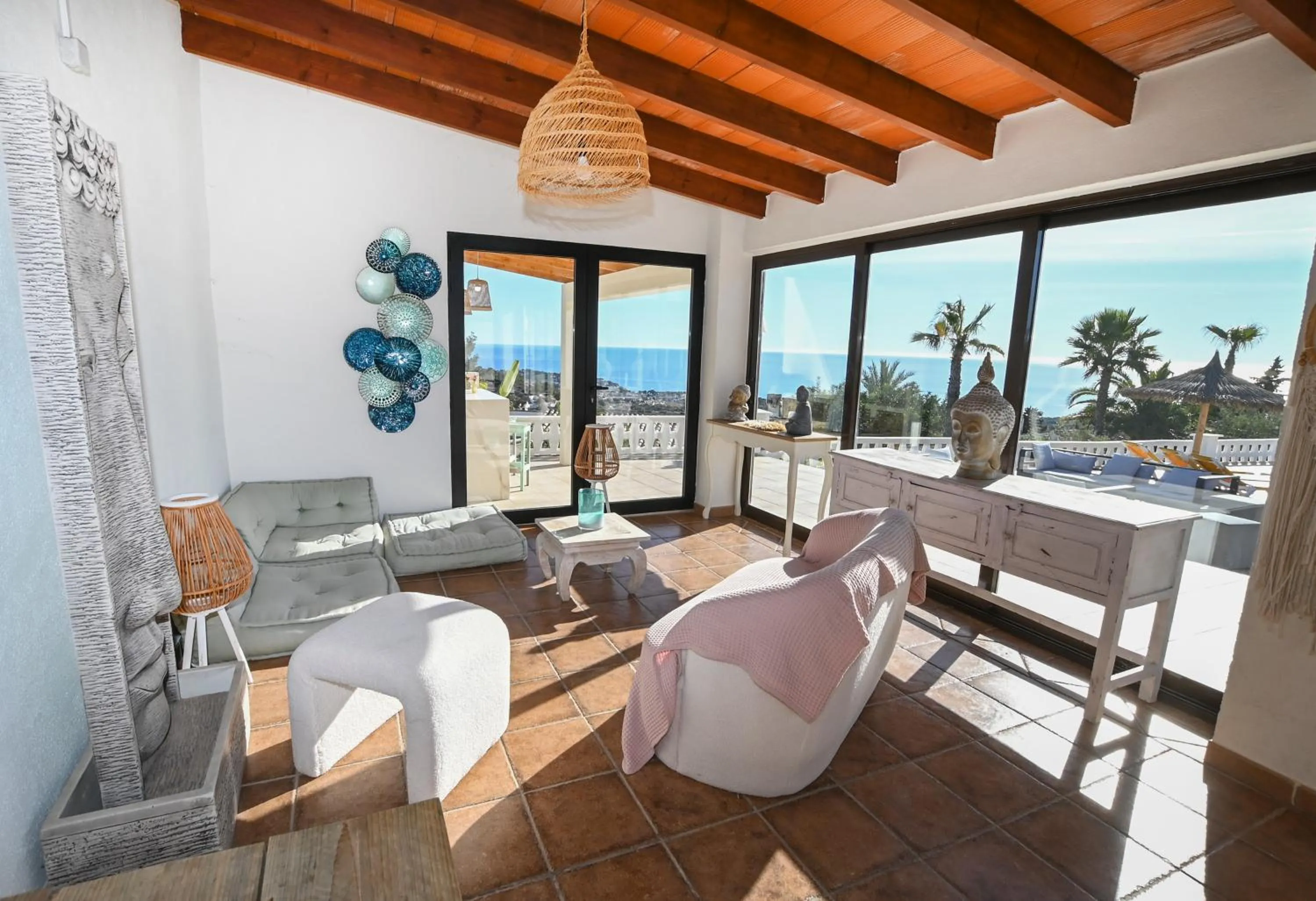 Pool view in Casa Pedramala