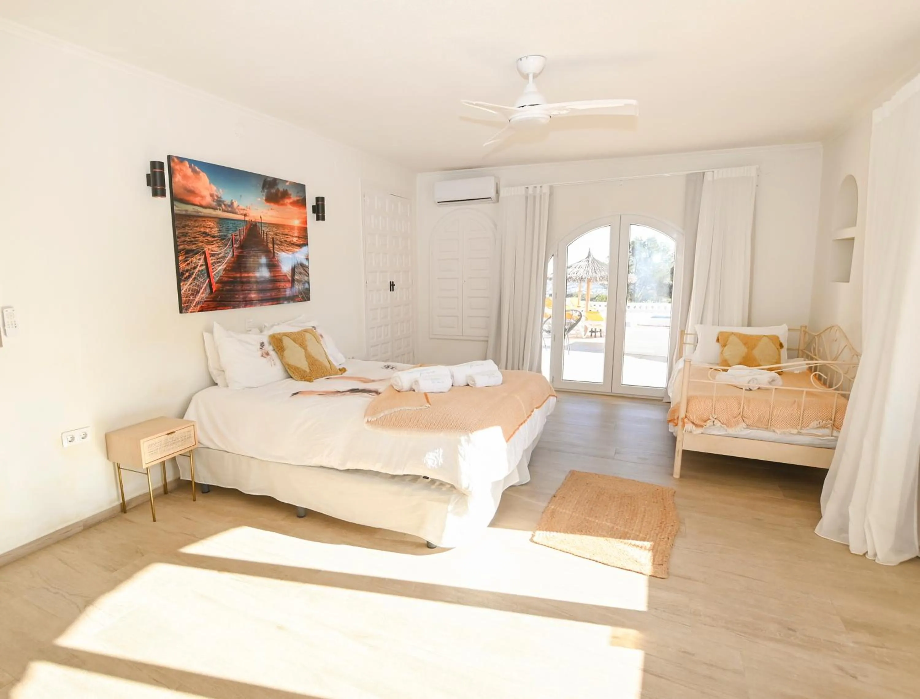 Bedroom, Bed in Casa Pedramala