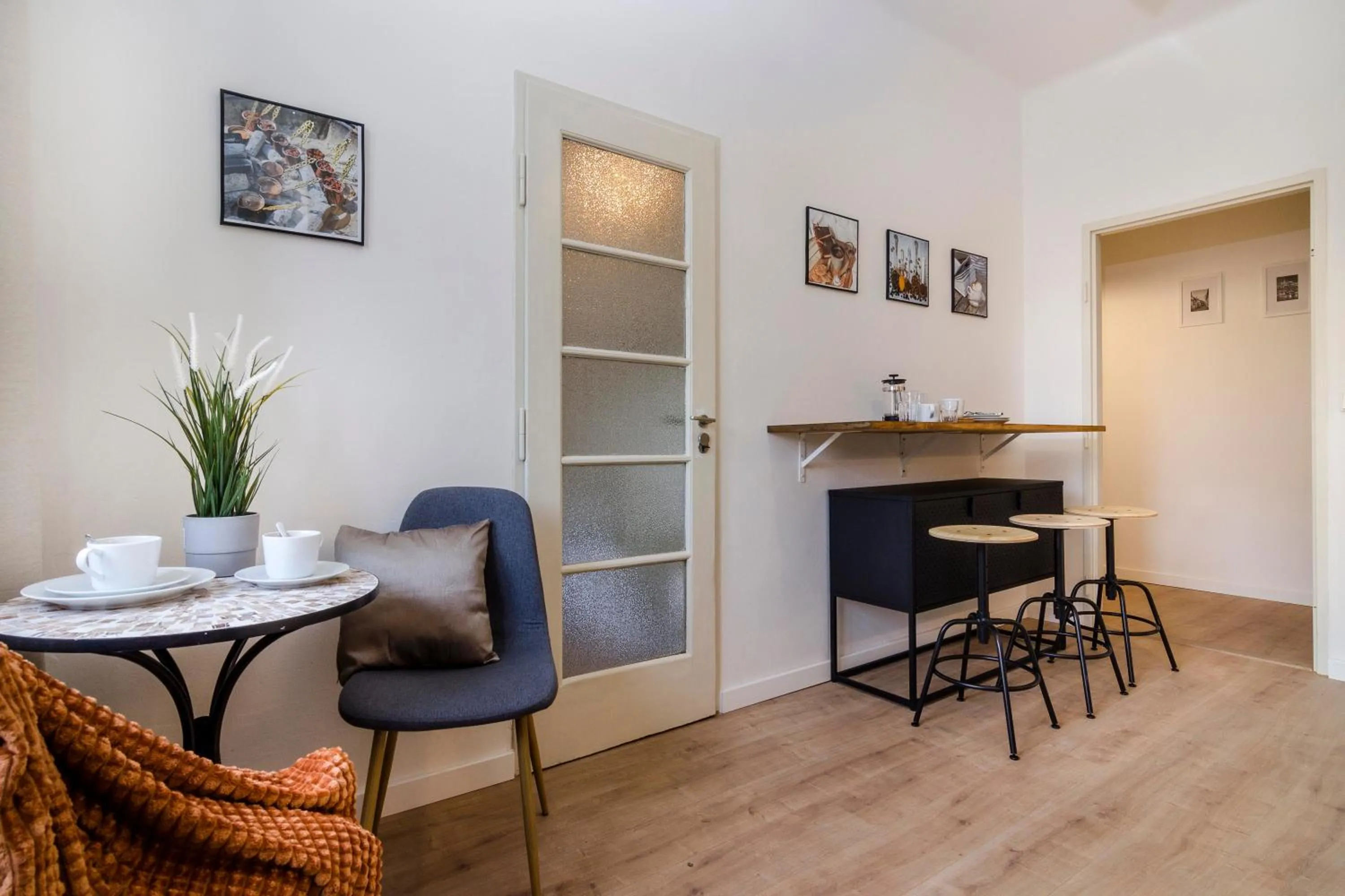 Seating area in APT in Prague Charles Bridge 1km by Michal&Friends