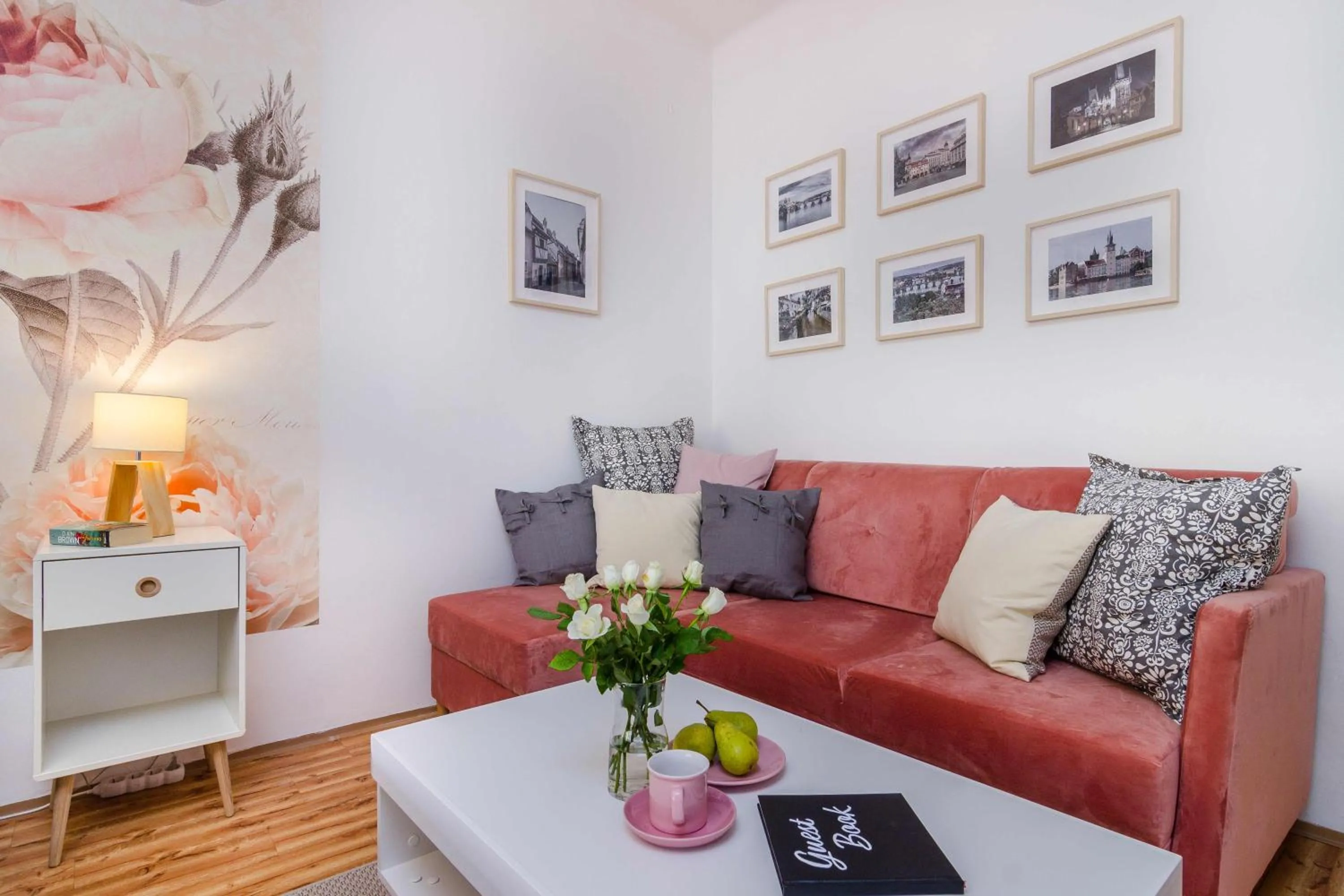Seating area in APT in Prague Charles Bridge 1km by Michal&Friends