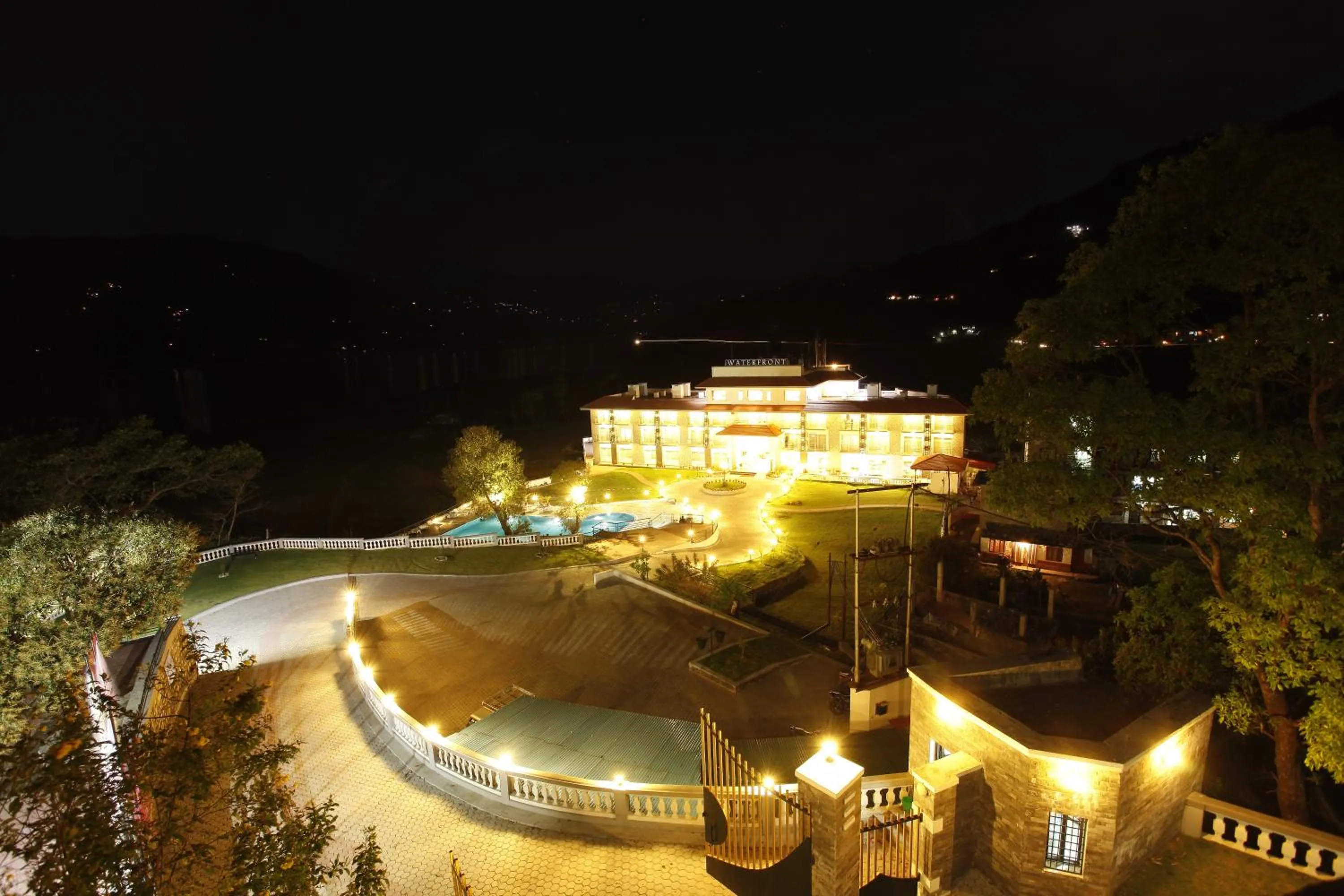 Bird's eye view in Waterfront Resort by KGH Group