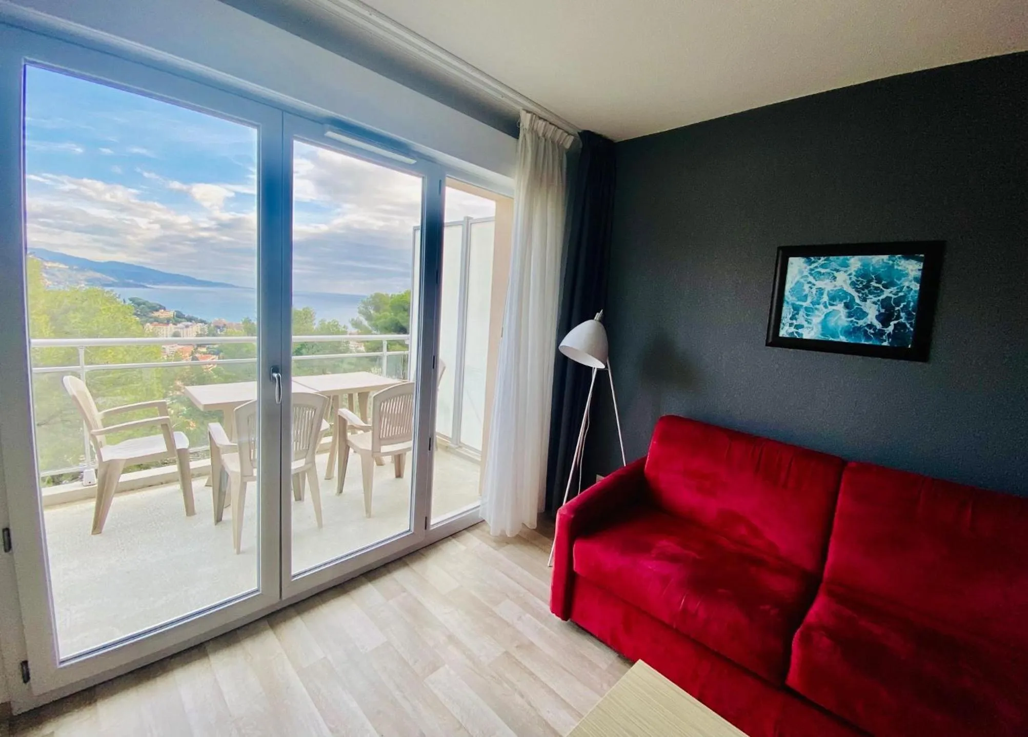 Sea view in Résidence Vacances - Azureva Roquebrune-Cap-Martin