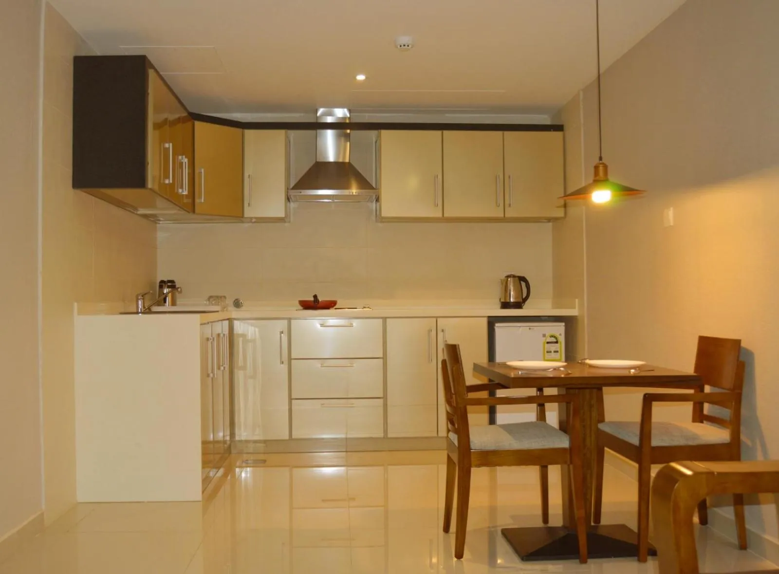 Kitchen or kitchenette in Yara Suites