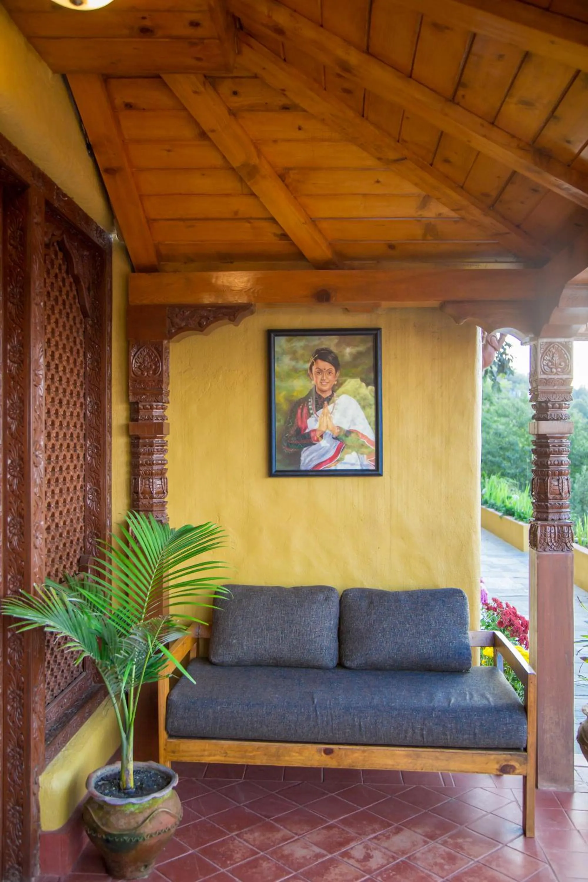 Lobby or reception in The Lapsi Tree