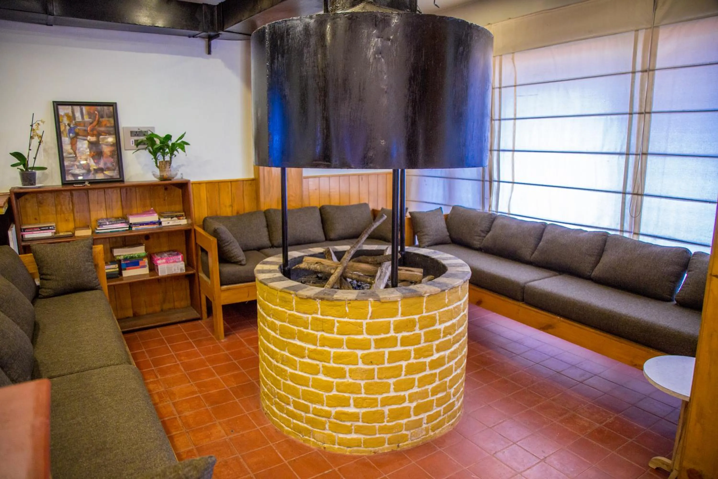 Seating area in The Lapsi Tree