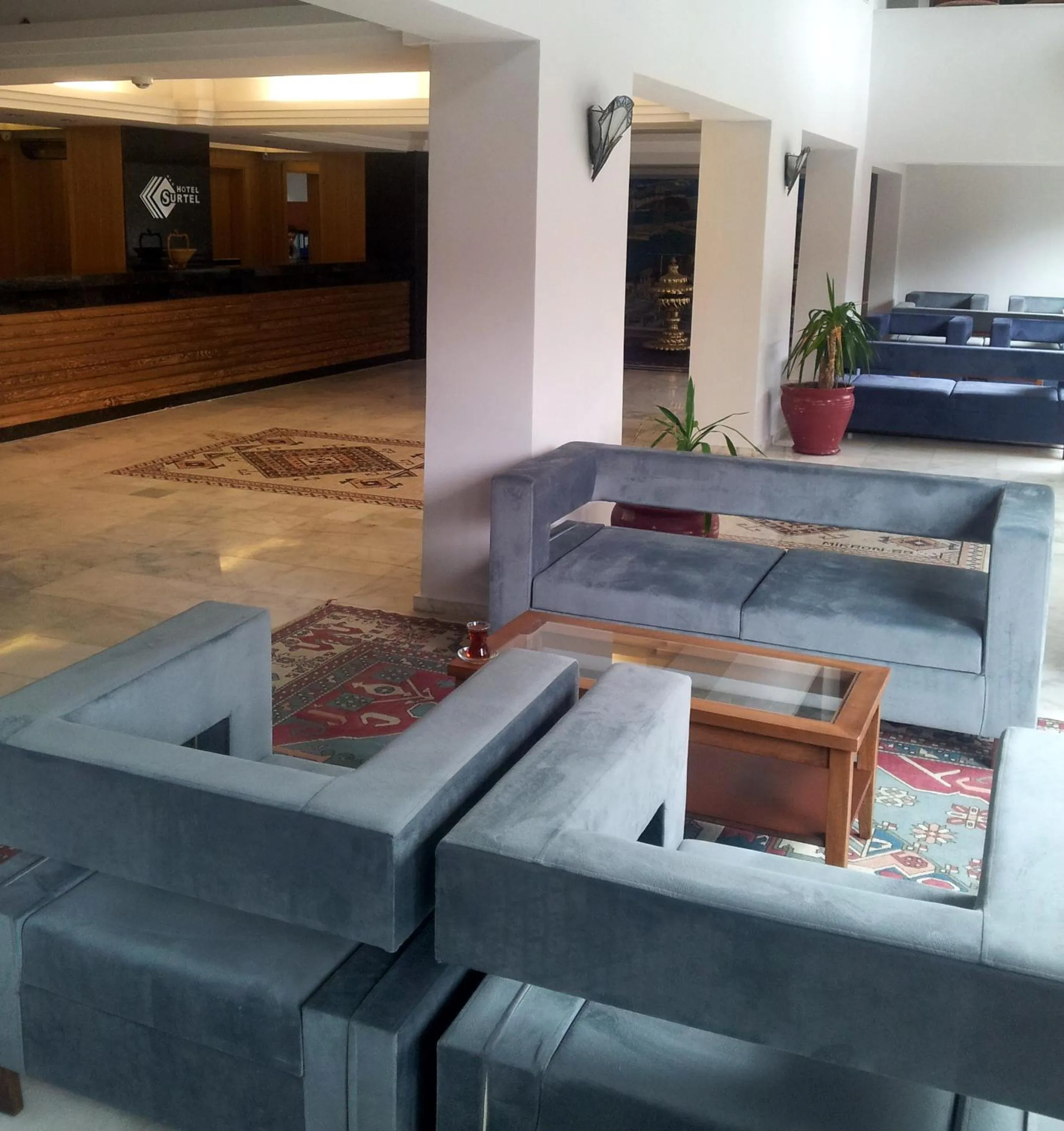 Lobby or reception in Surtel Hotel