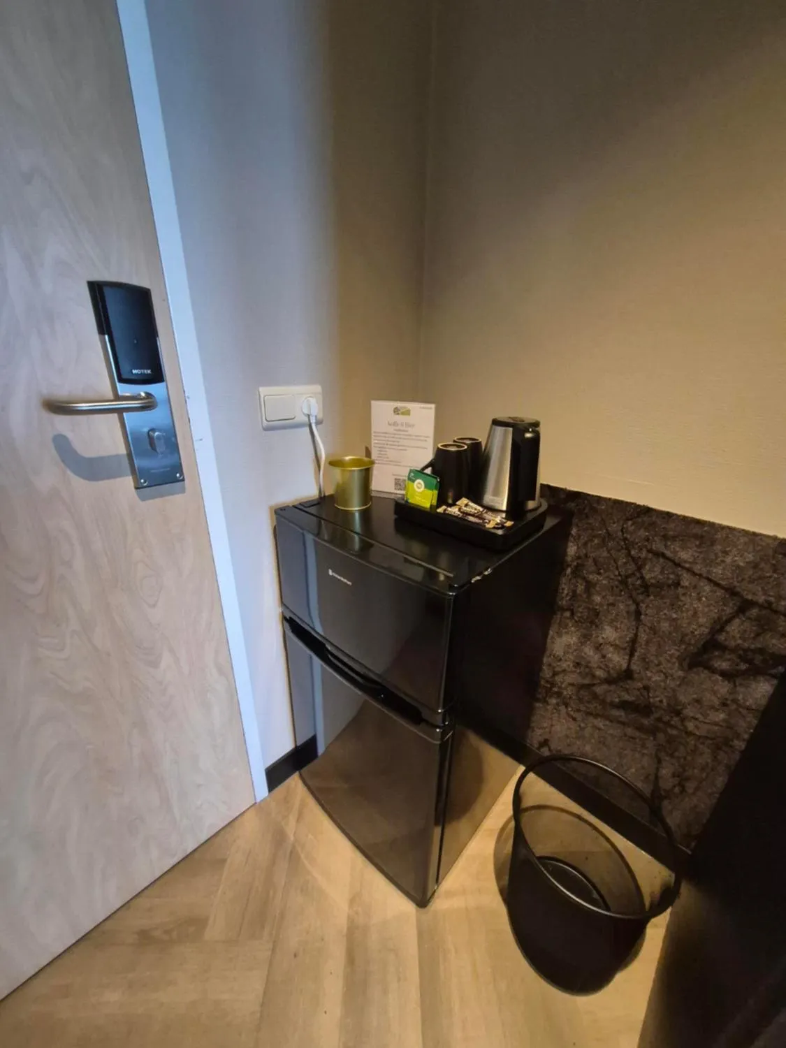 Coffee/tea facilities in Hotel Restaurant 't Trefpunt