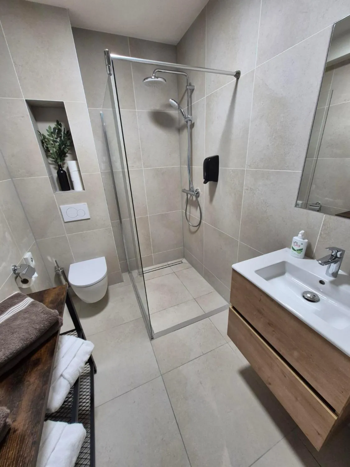 Shower in Hotel Restaurant 't Trefpunt