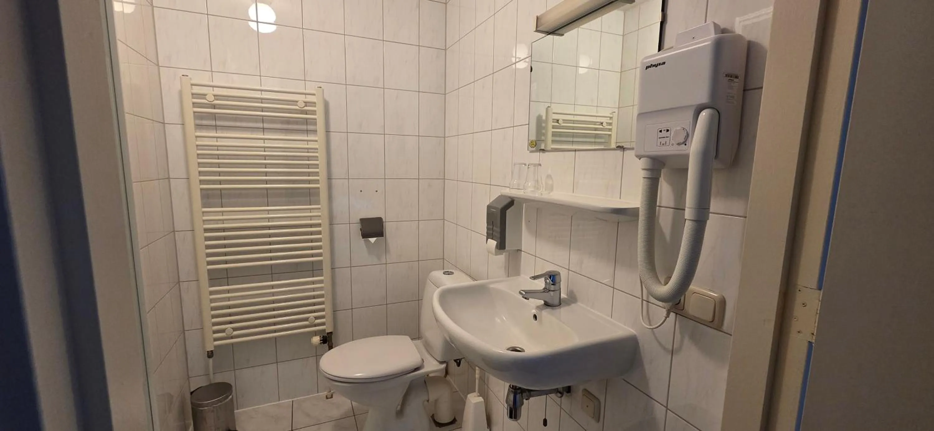 Shower in Hotel Restaurant 't Trefpunt