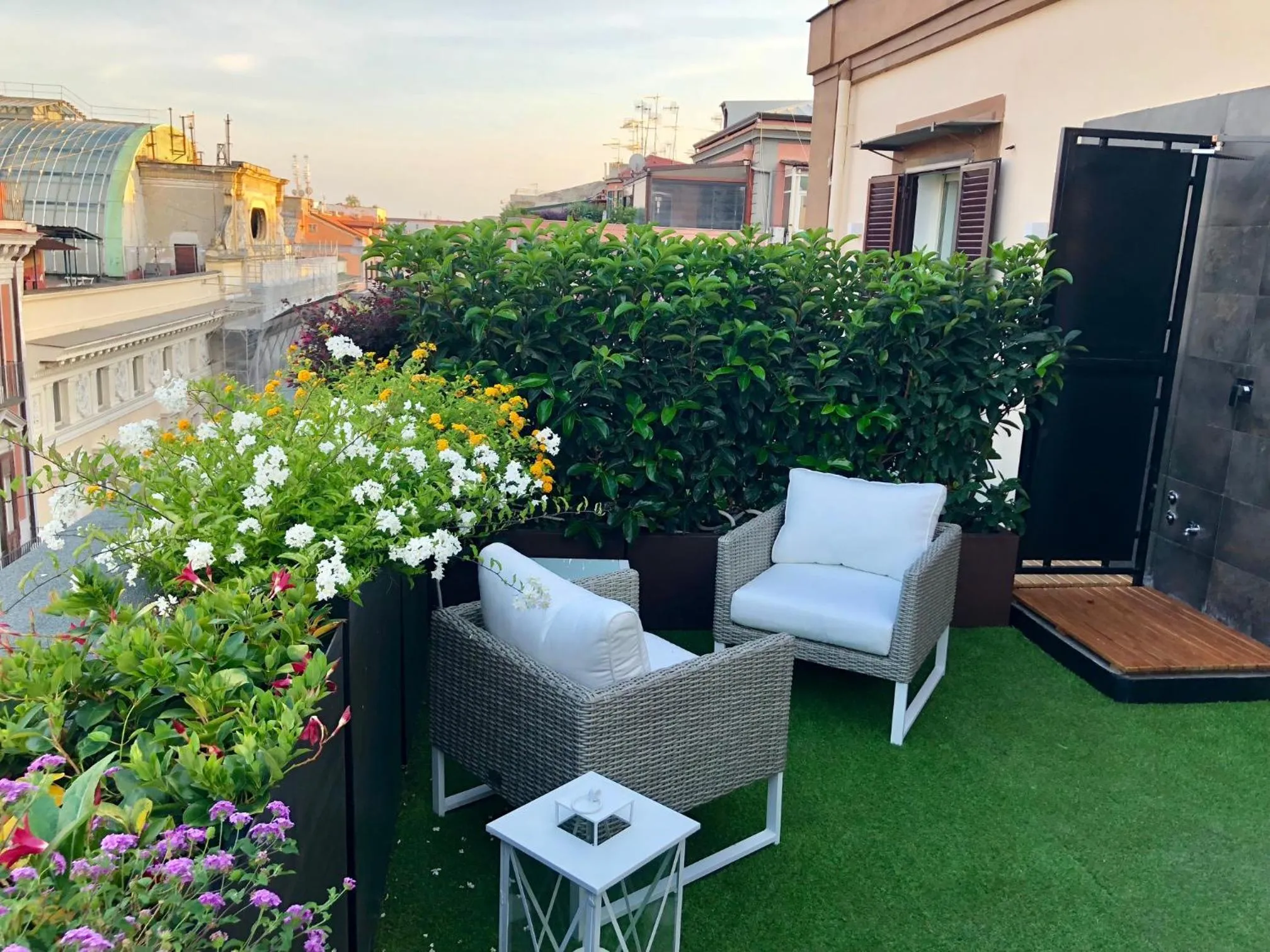 Balcony/Terrace in Dimora Augusteo