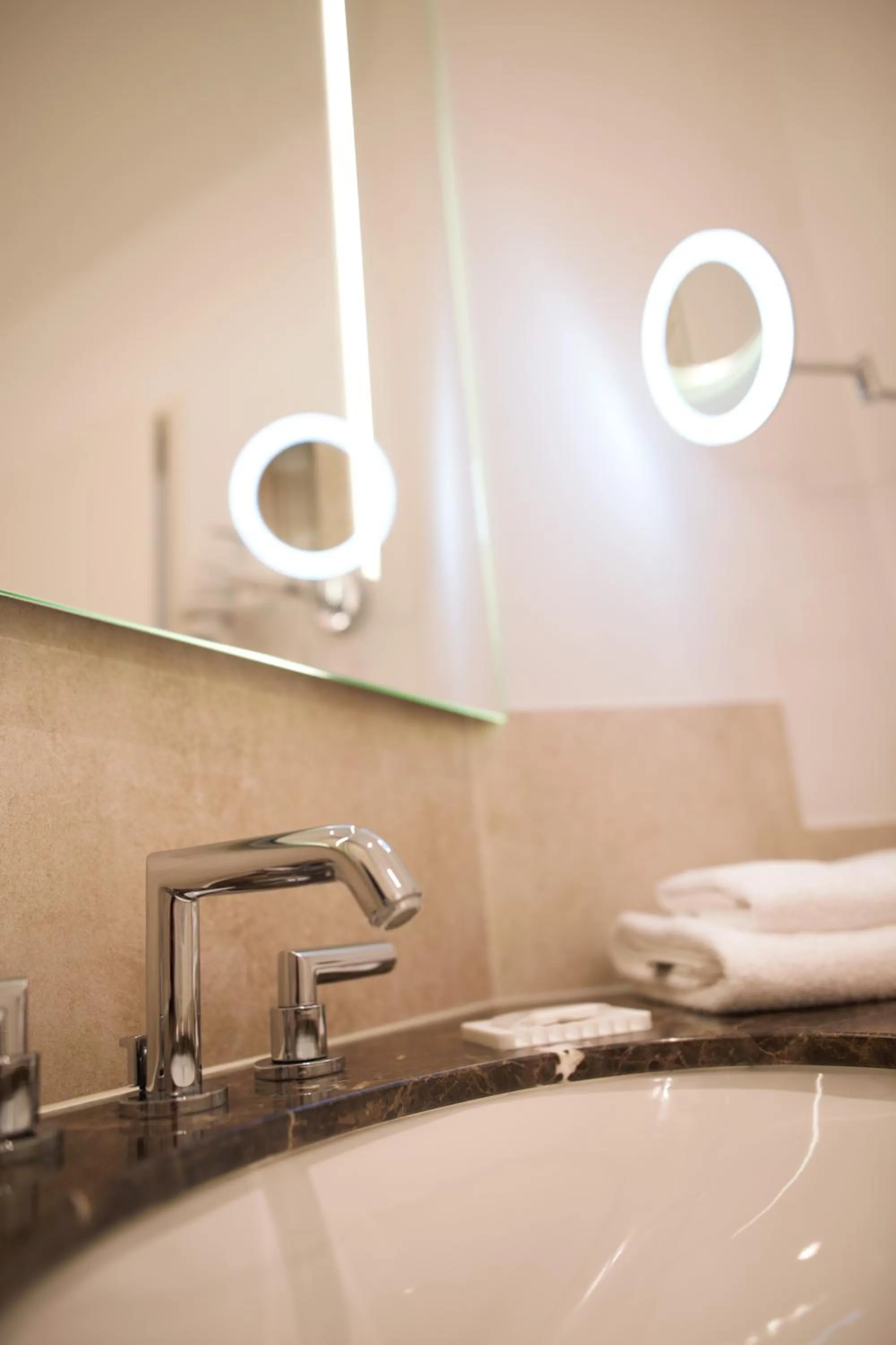 Bathroom in Meissmers Hotel