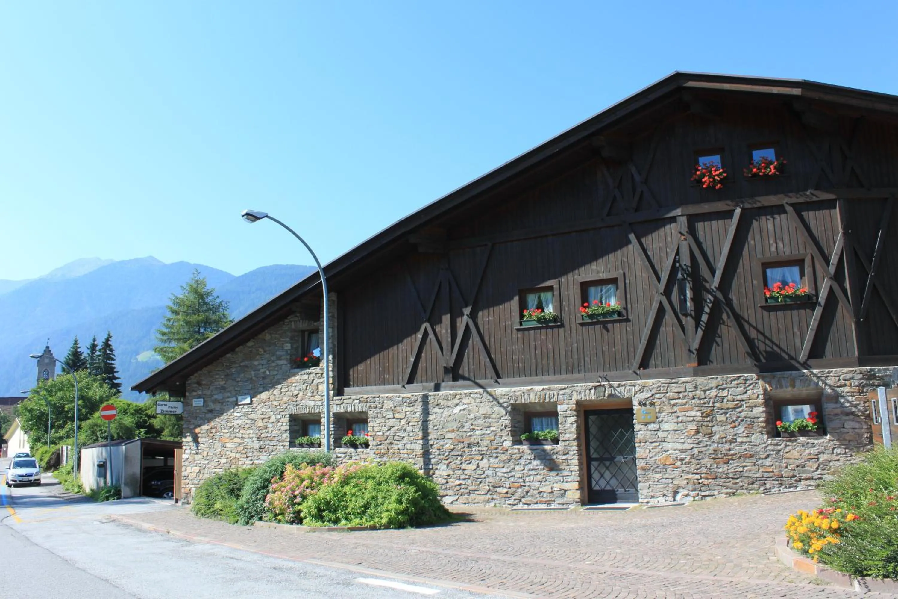 Facade/entrance in Residence die Färbe