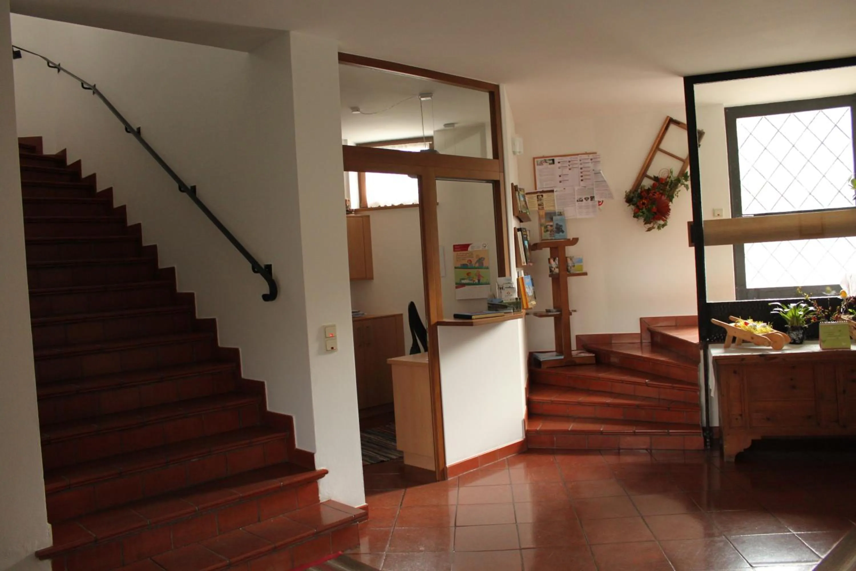 Lobby or reception in Residence die Färbe
