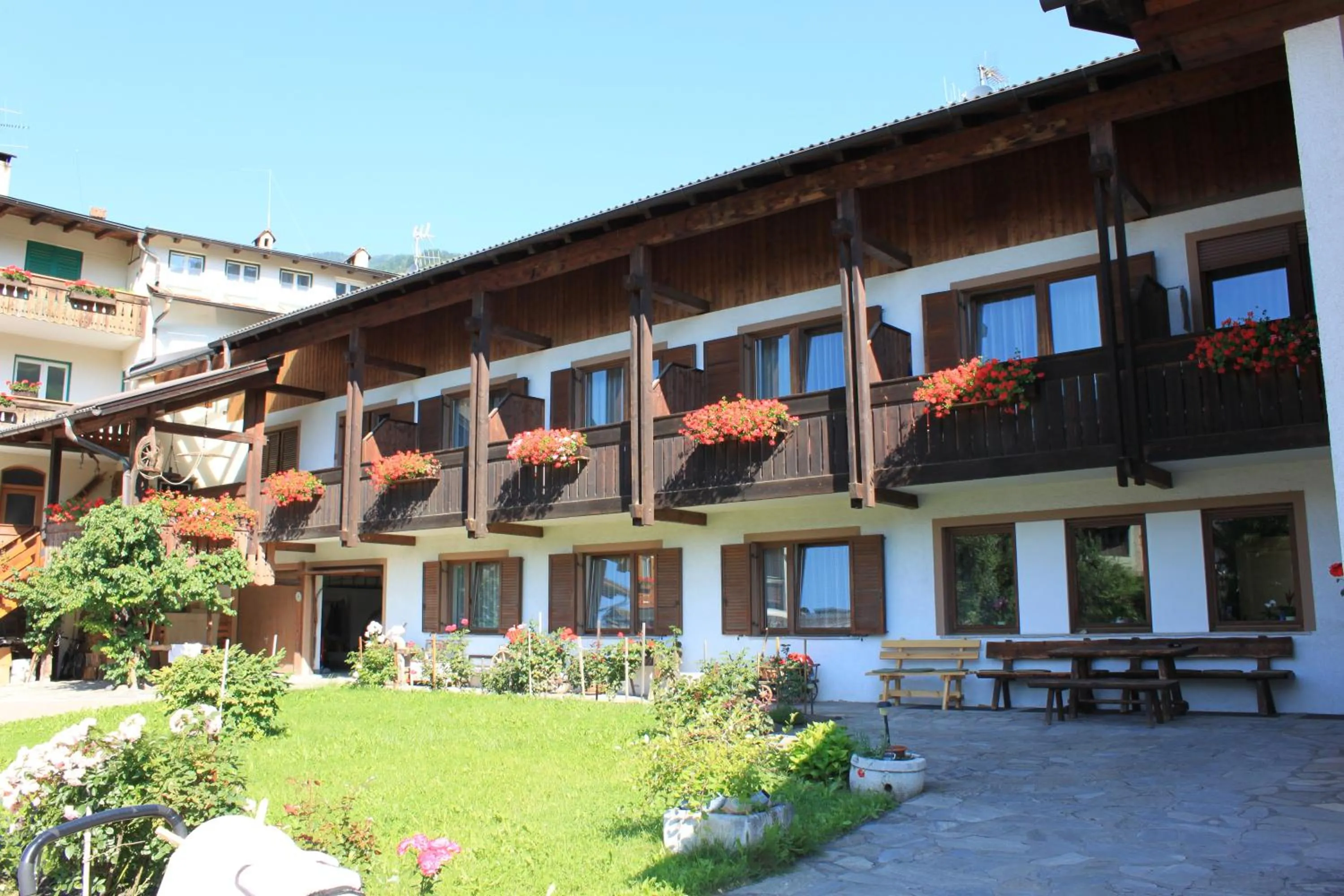 Property building in Residence die Färbe