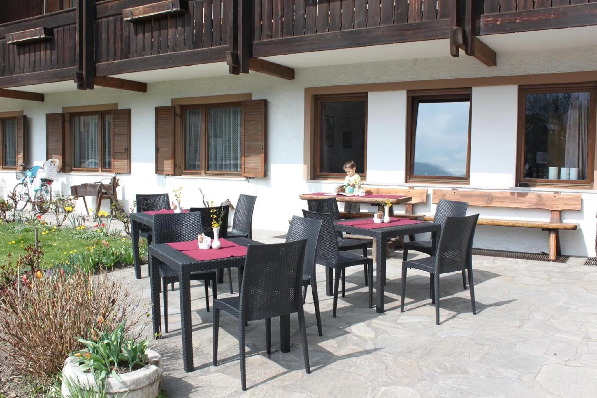Balcony/Terrace in Residence die Färbe