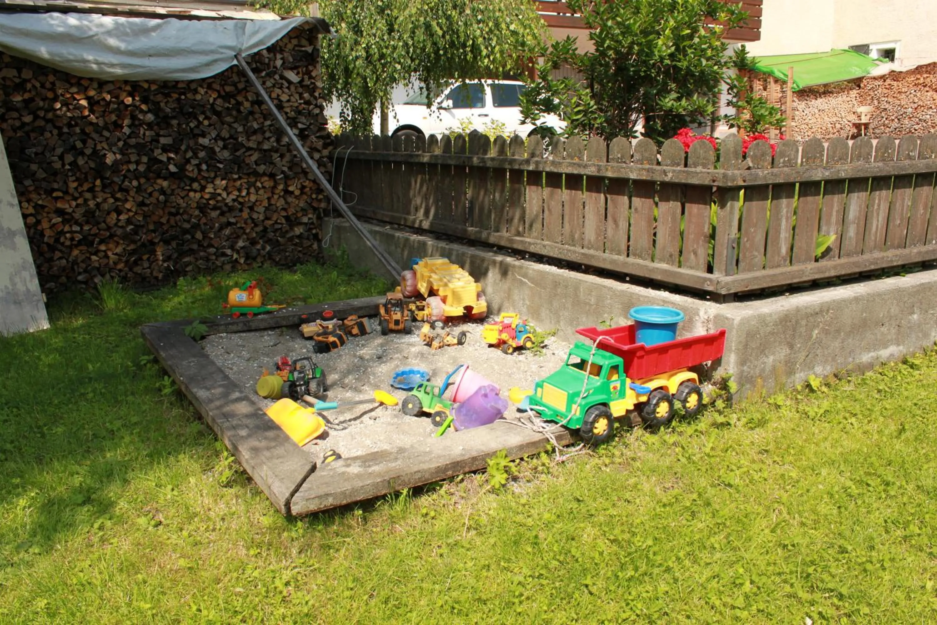 Children play ground in Residence die Färbe