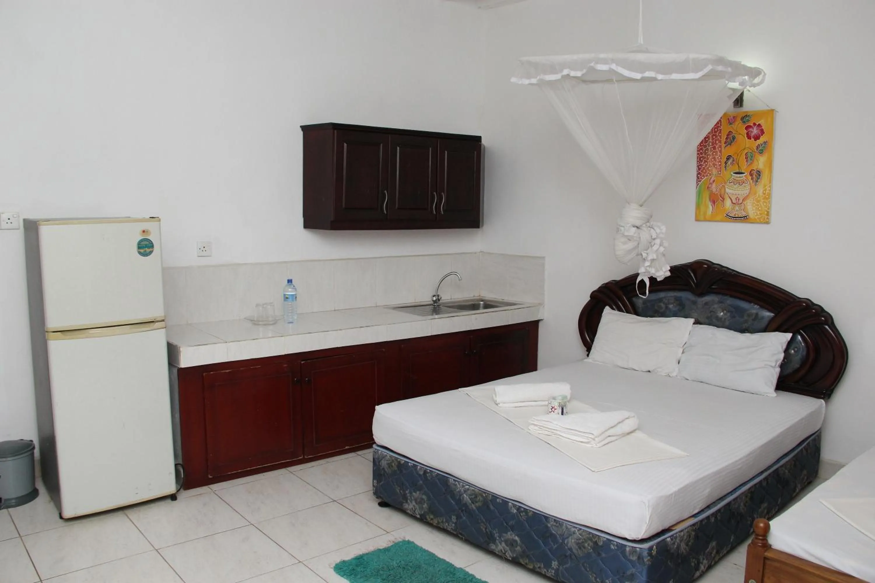 Bedroom, Bed in Shanith Guesthouse Negombo , beach road