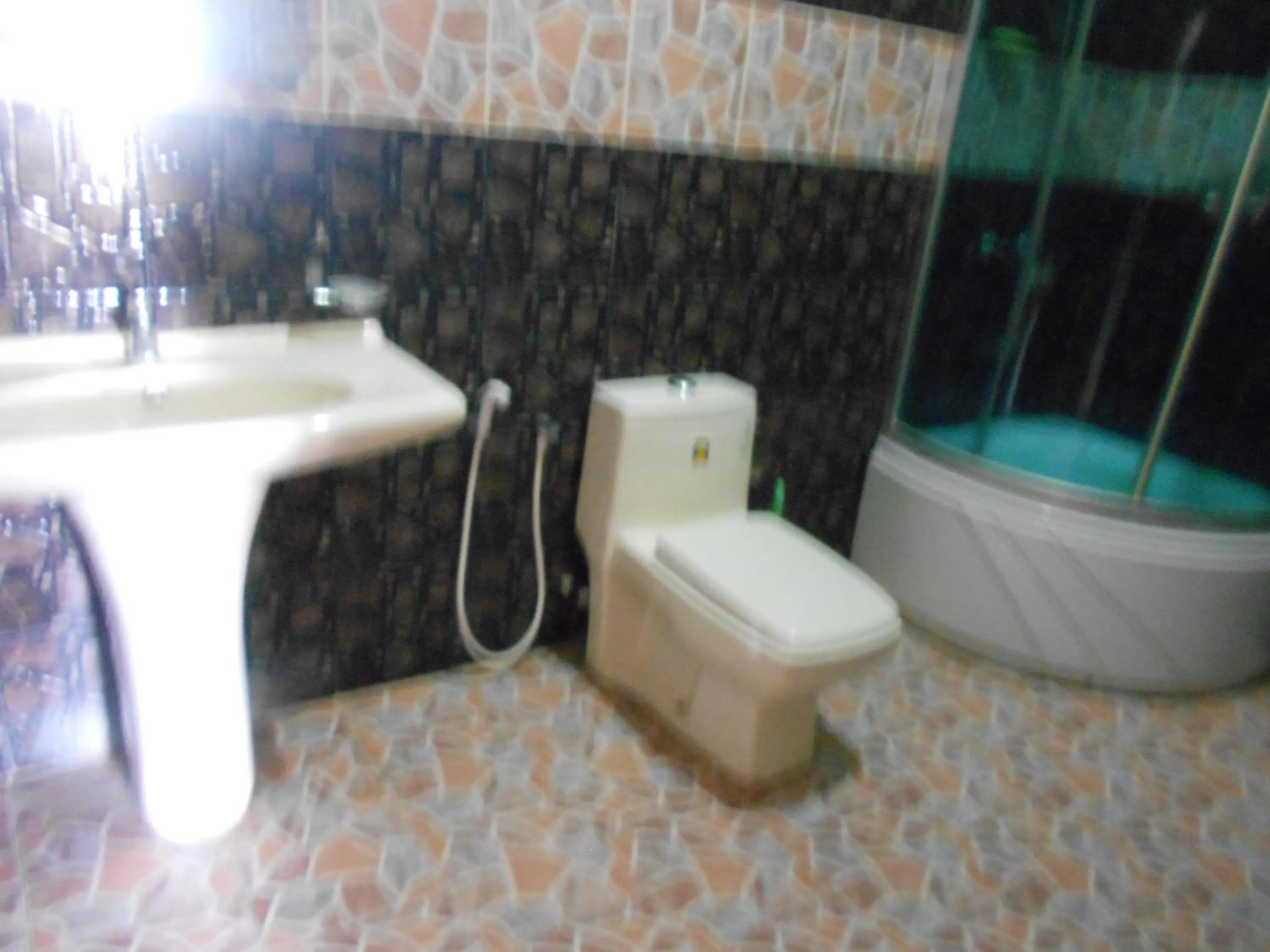 Toilet in Shanith Guesthouse Negombo , beach road