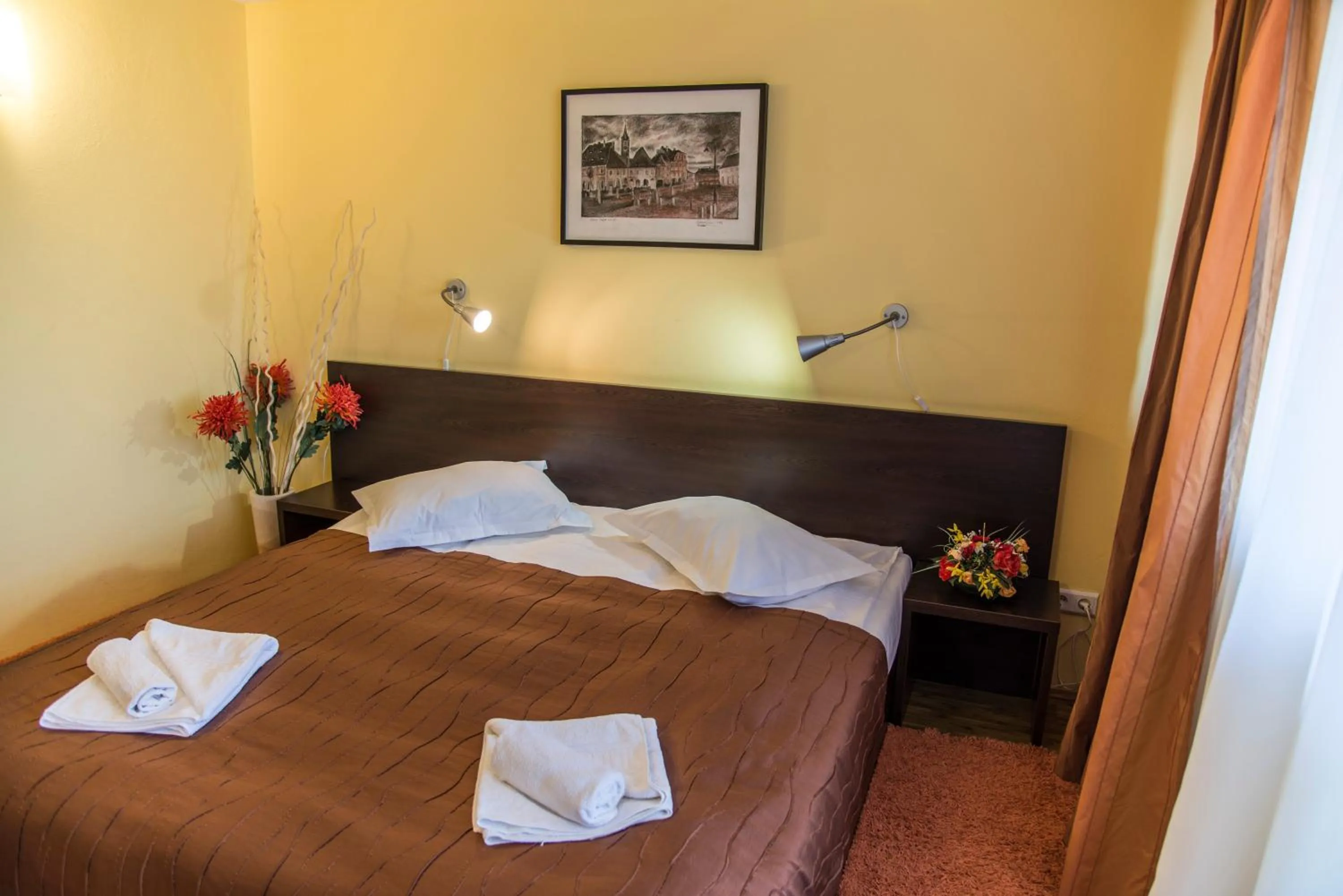 Bed in Pensiunea Carmen - Bikers Friendly Nest