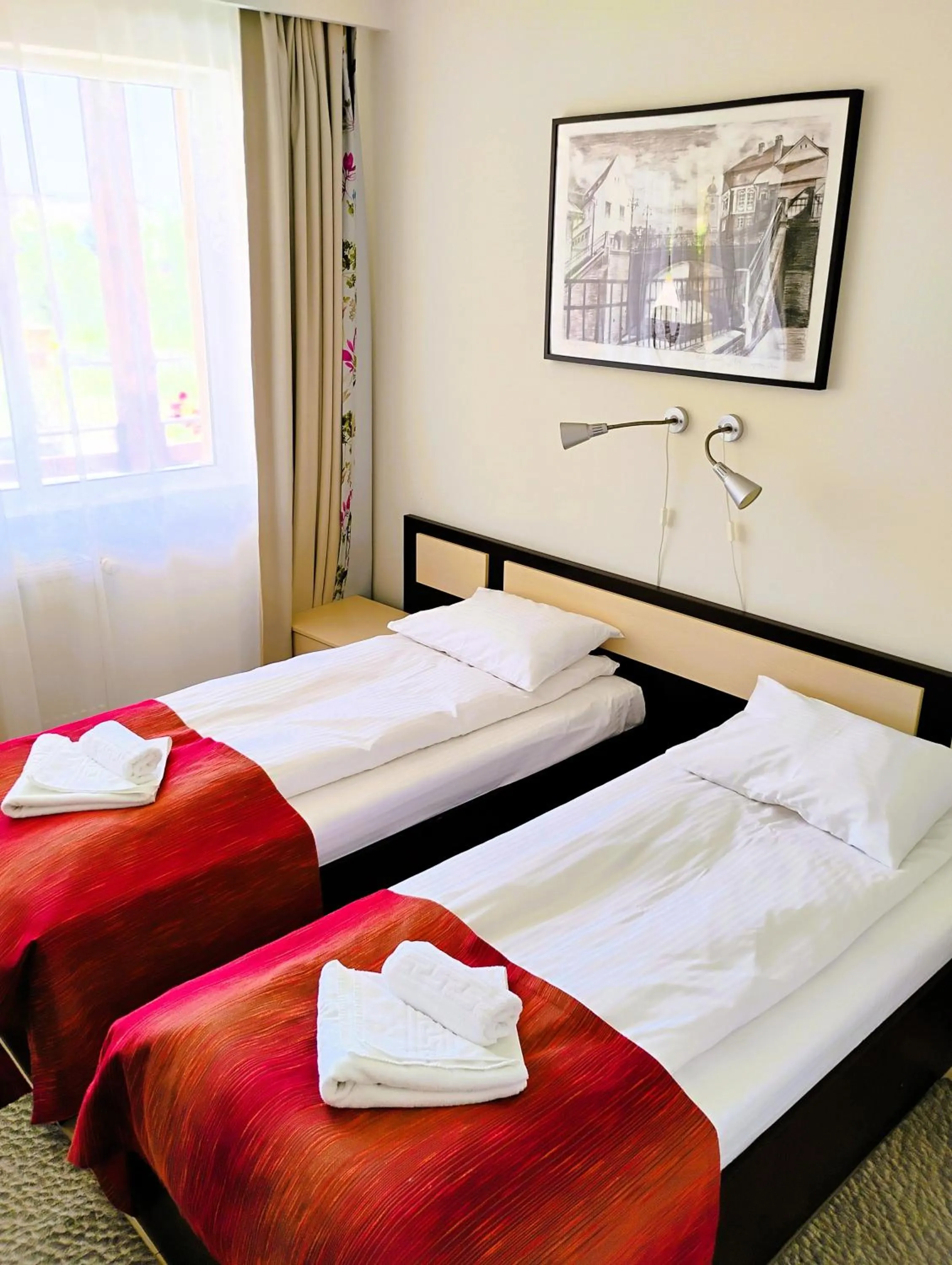 Bed in Pensiunea Carmen - Bikers Friendly Nest