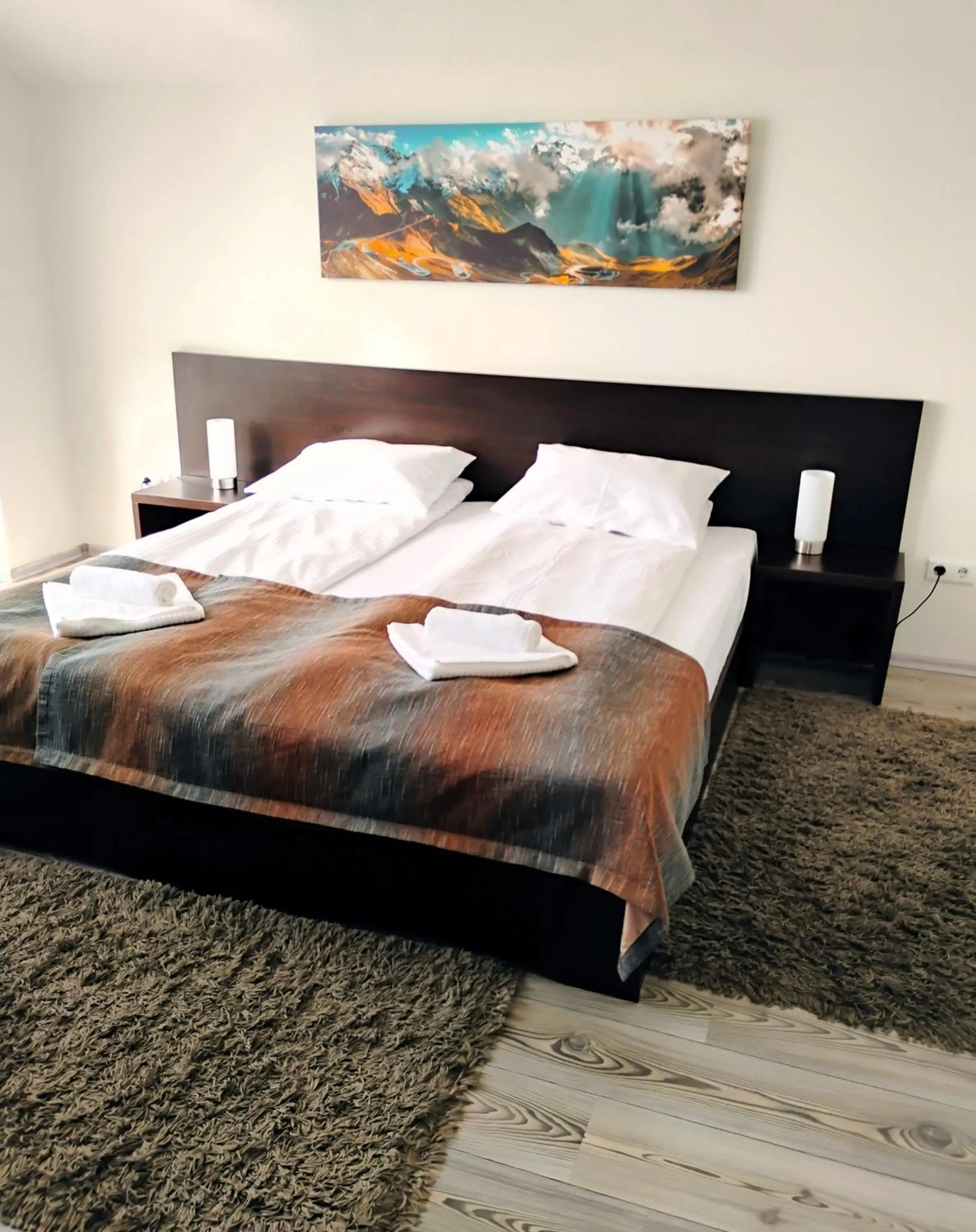 Bed in Pensiunea Carmen - Bikers Friendly Nest