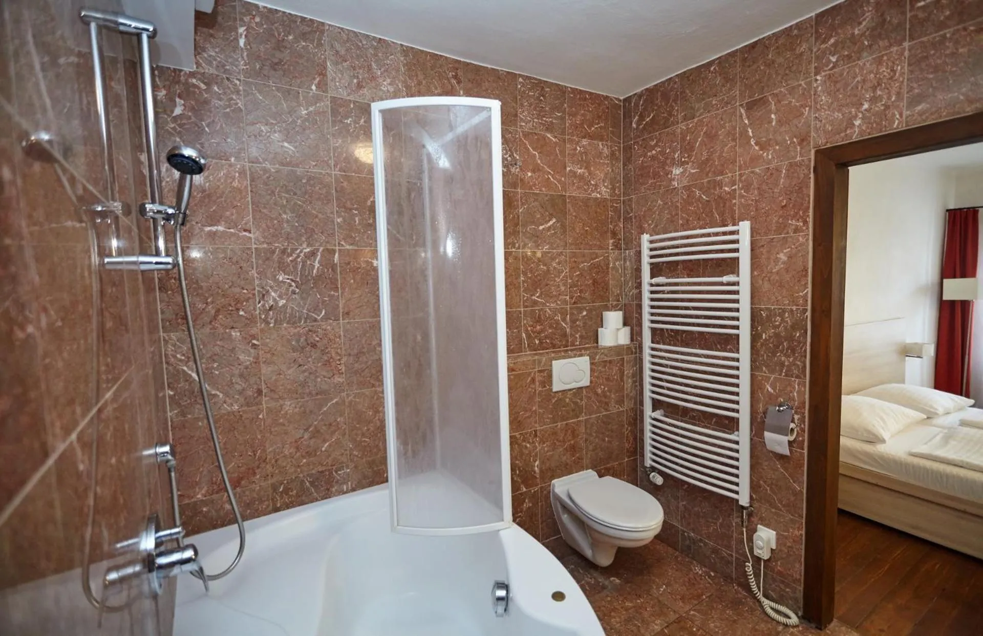 One-Bedroom Apartment with Balcony (4 Adults) in Residence Muzeum Vltavínů