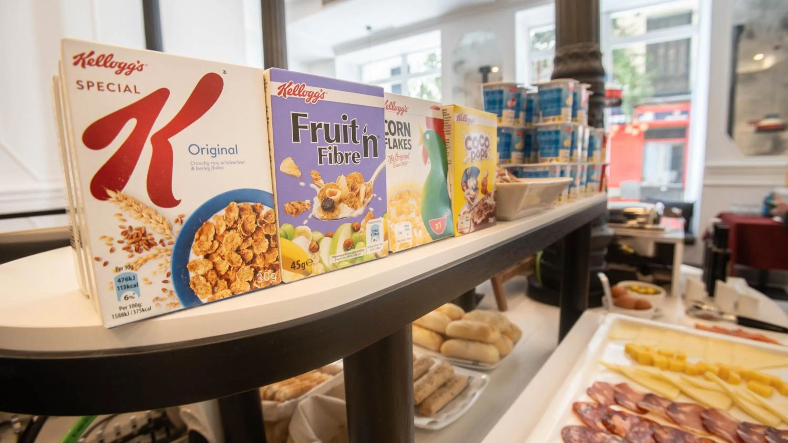 Buffet breakfast in Soho Boutique Opera