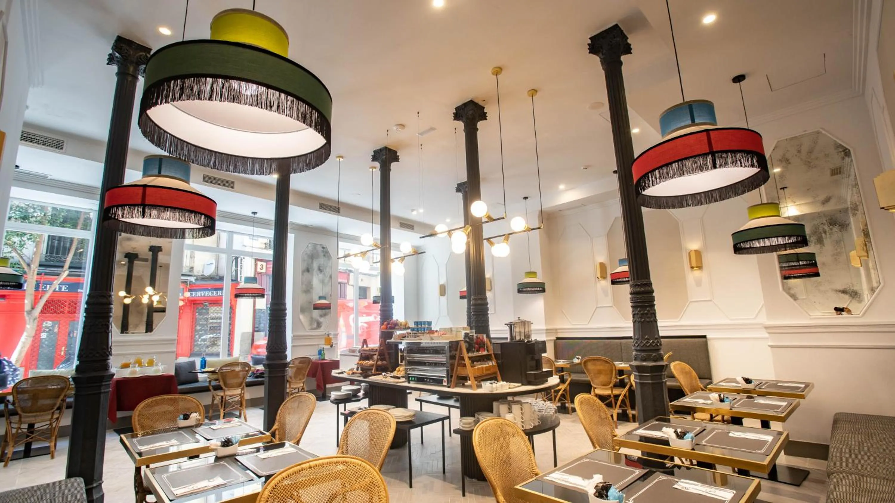 Buffet breakfast in Soho Boutique Opera