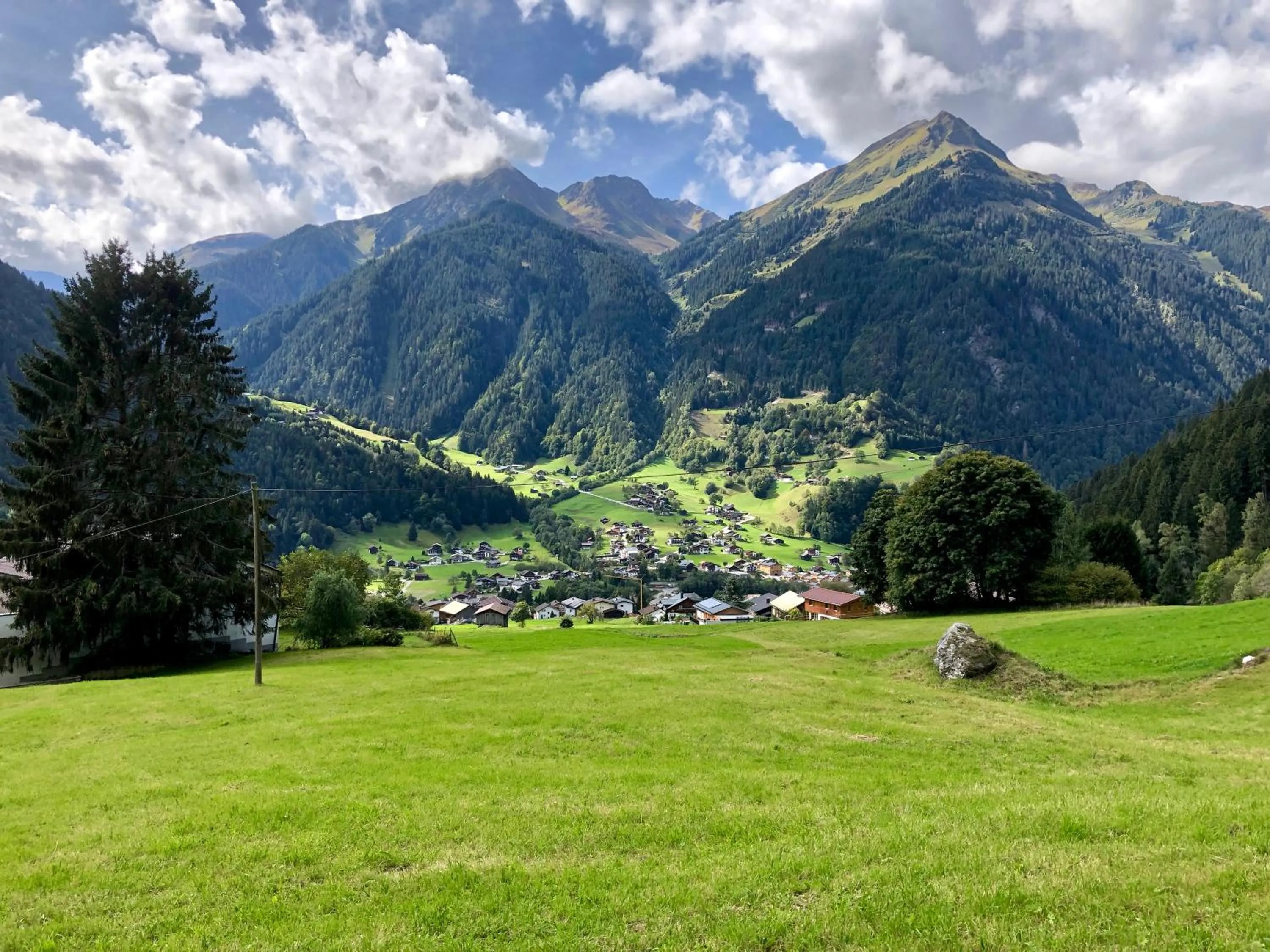 Natural landscape in Appart Laijola