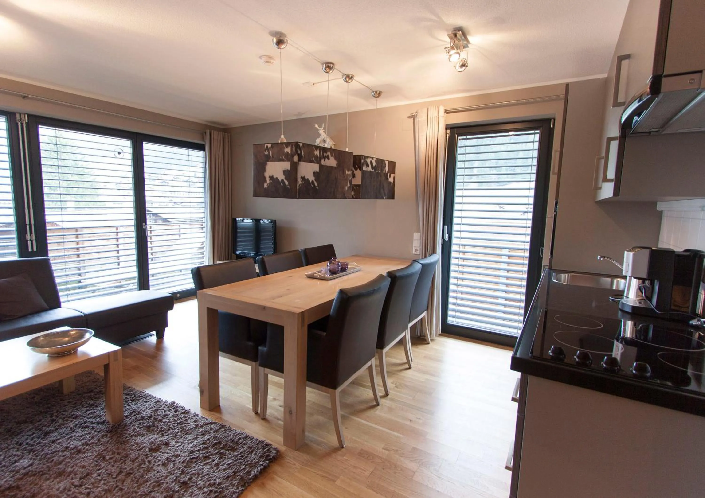 Dining area in Appart Laijola