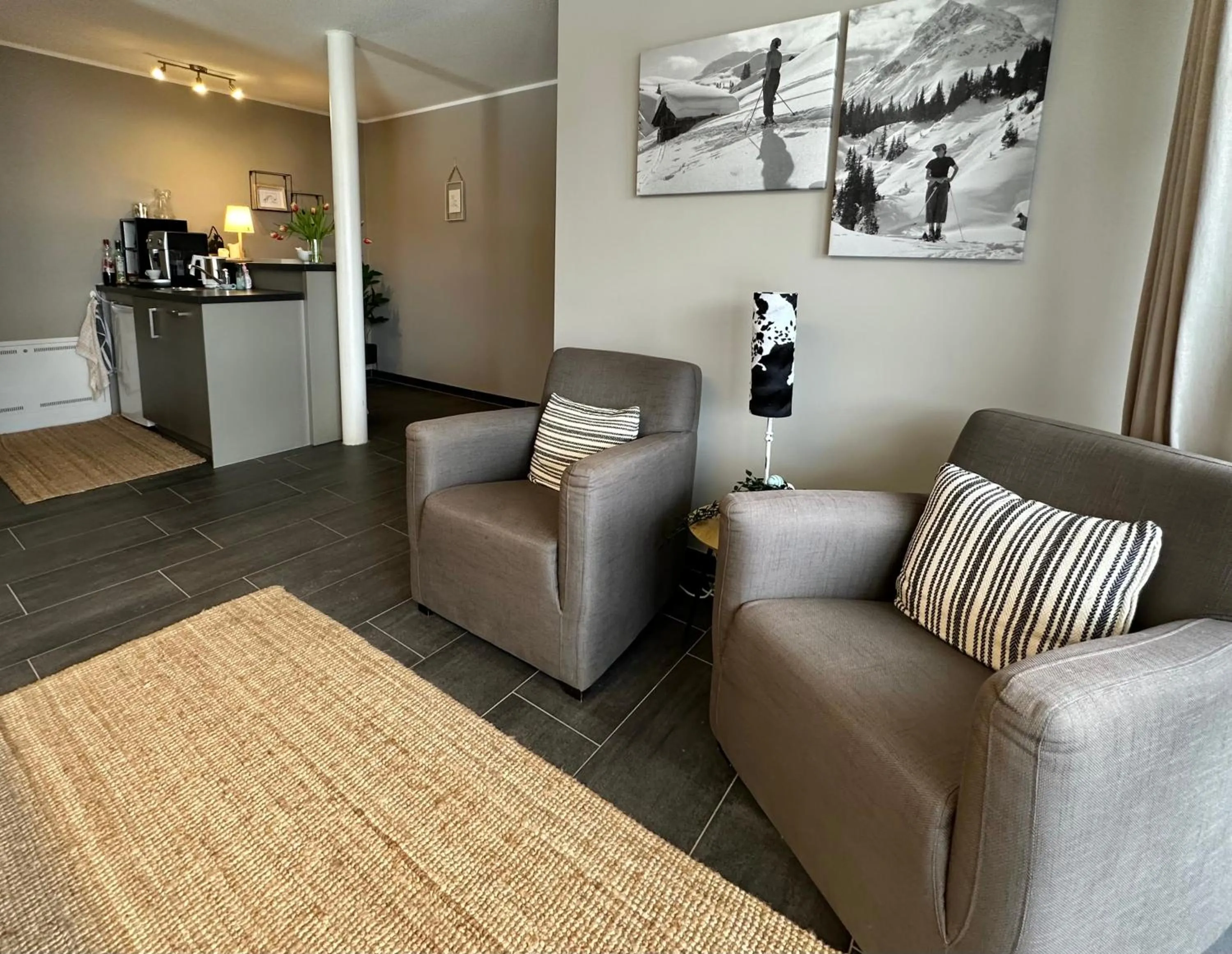 Lobby or reception in Appart Laijola