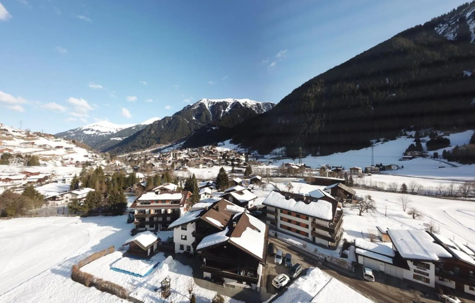 Bird's eye view in Appart Laijola