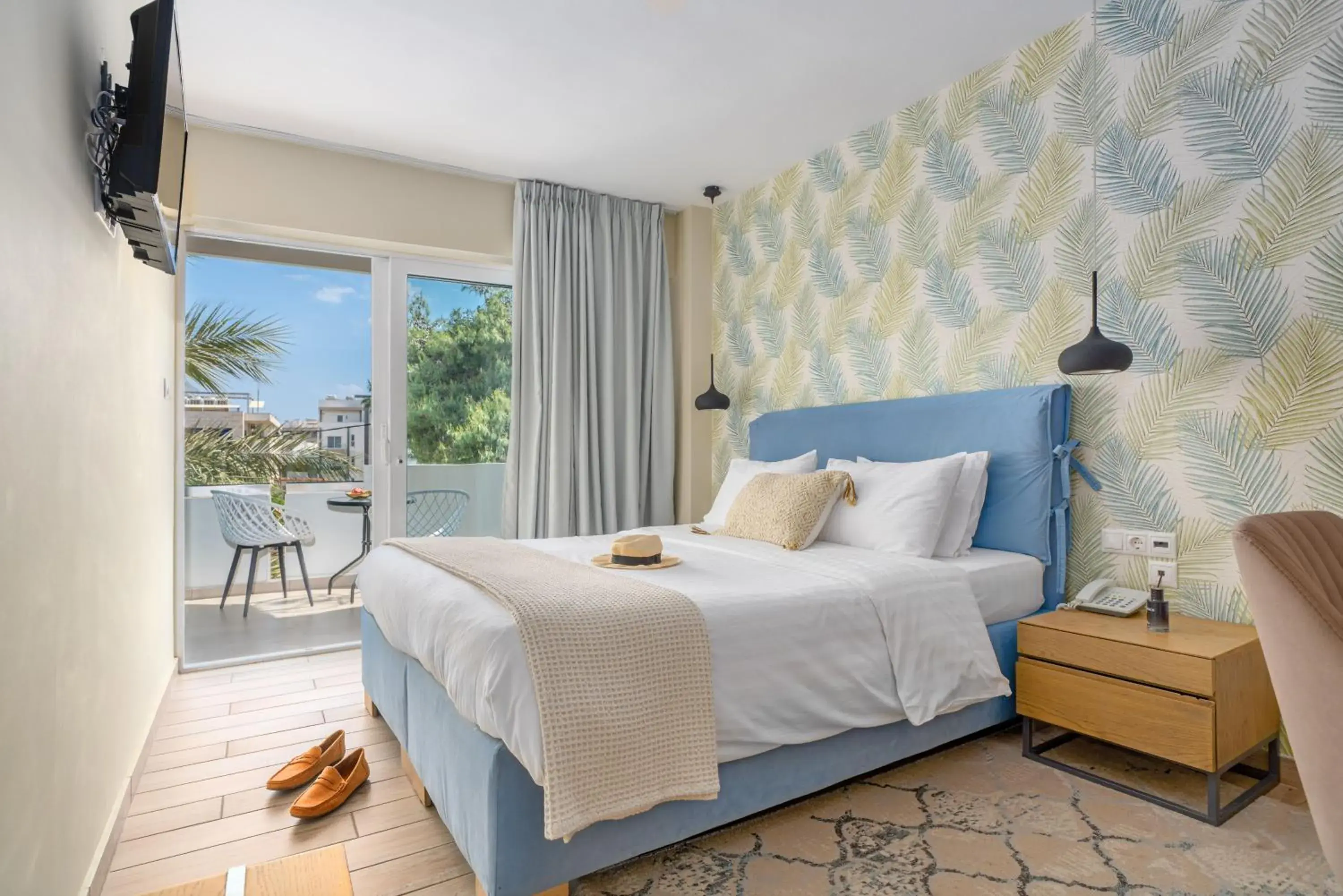 Standard Double Room with Balcony & Side Sea View in Maison 66, Riviera Hotels Standard Double Room with Balcony & Side Sea View in Maison 66, Riviera Hotels