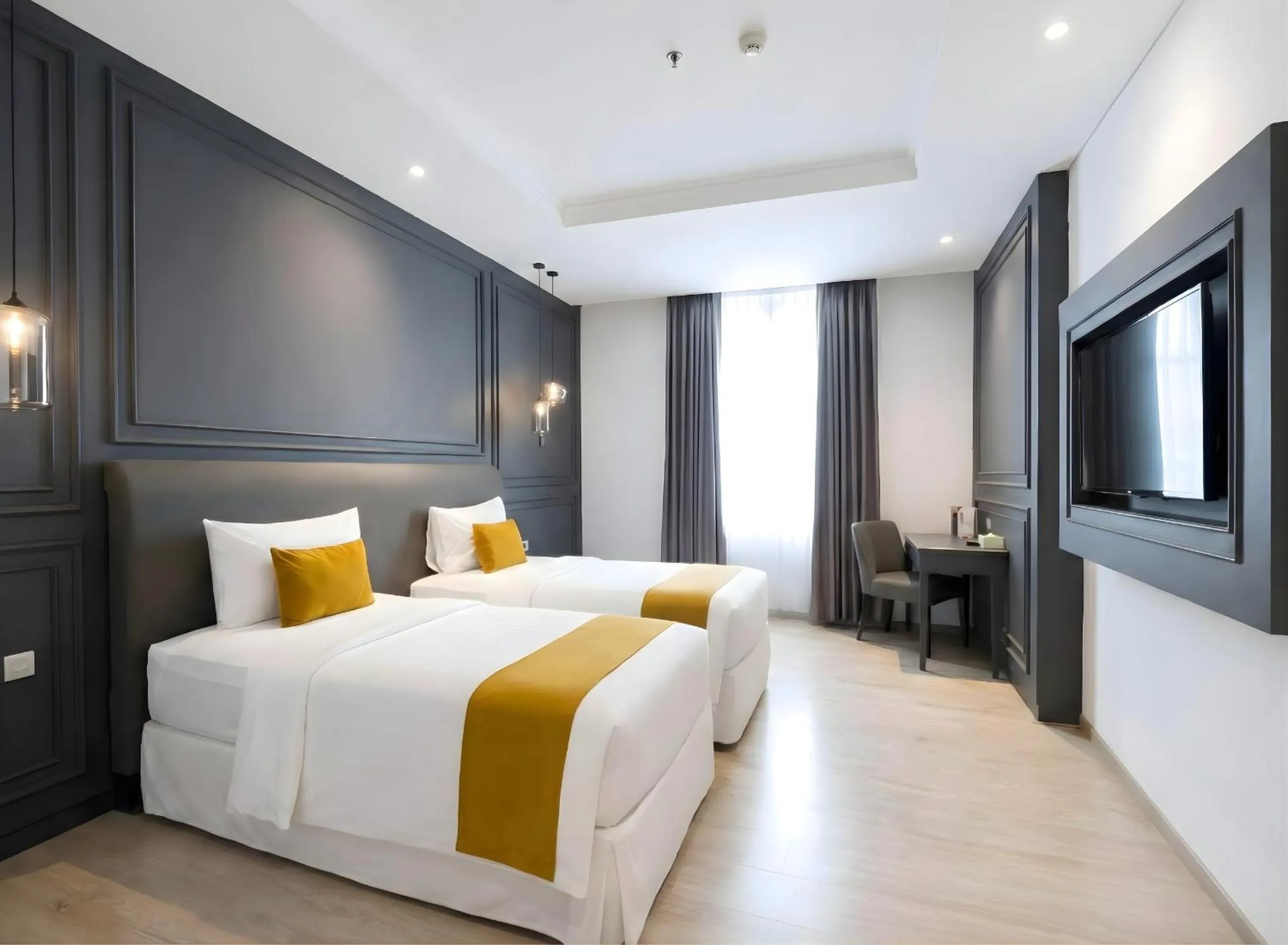 Deluxe Twin Room in Hotel Shalva Jakarta