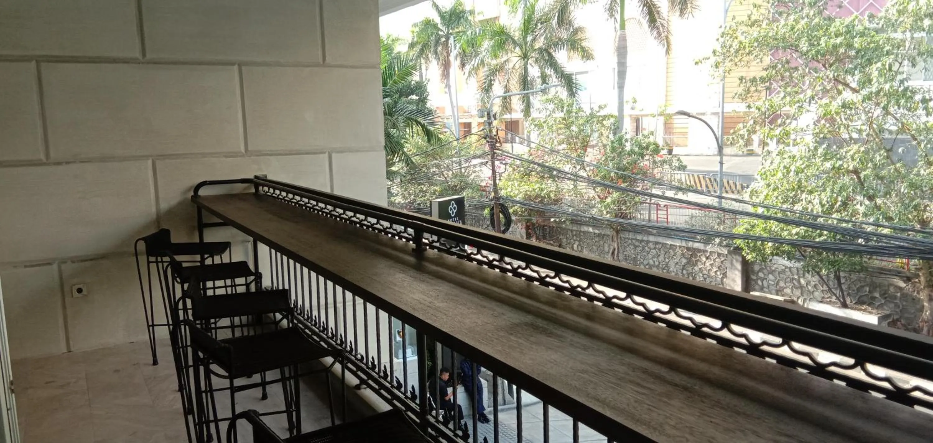 Balcony/Terrace in Hotel Shalva Jakarta