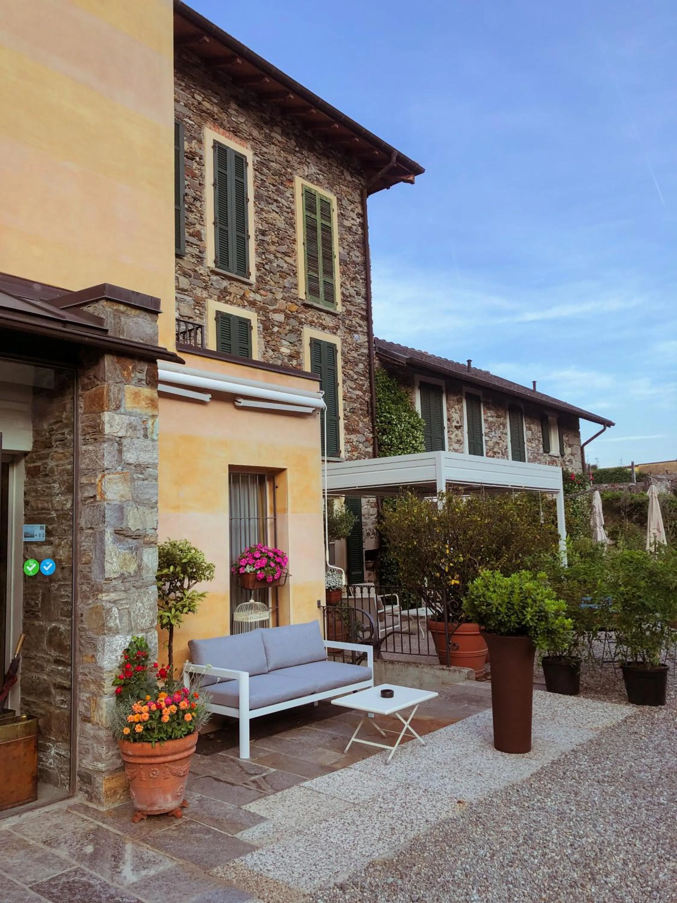 Property building in Hotel Antica Stallera