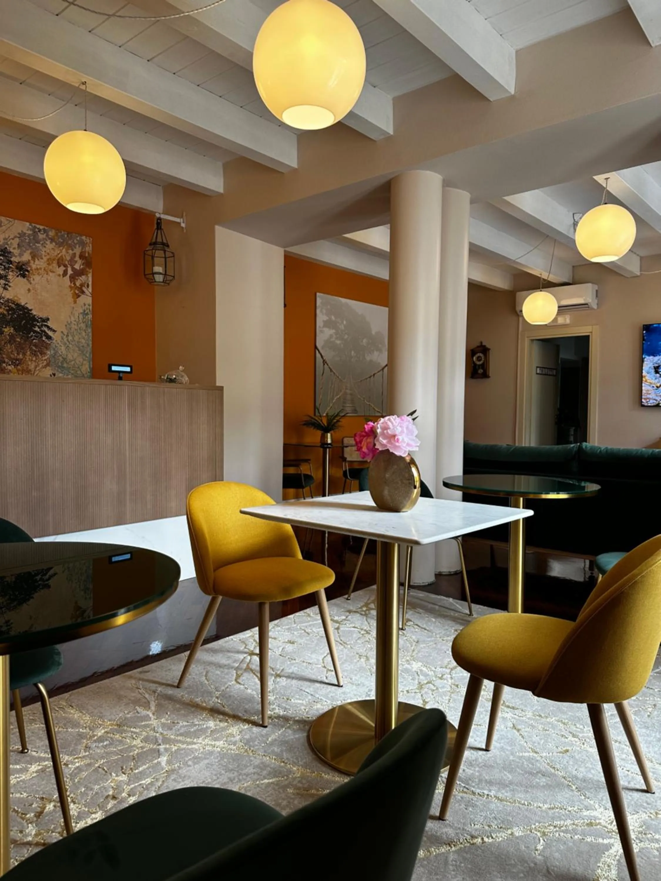 Lobby or reception in Hotel Antica Stallera