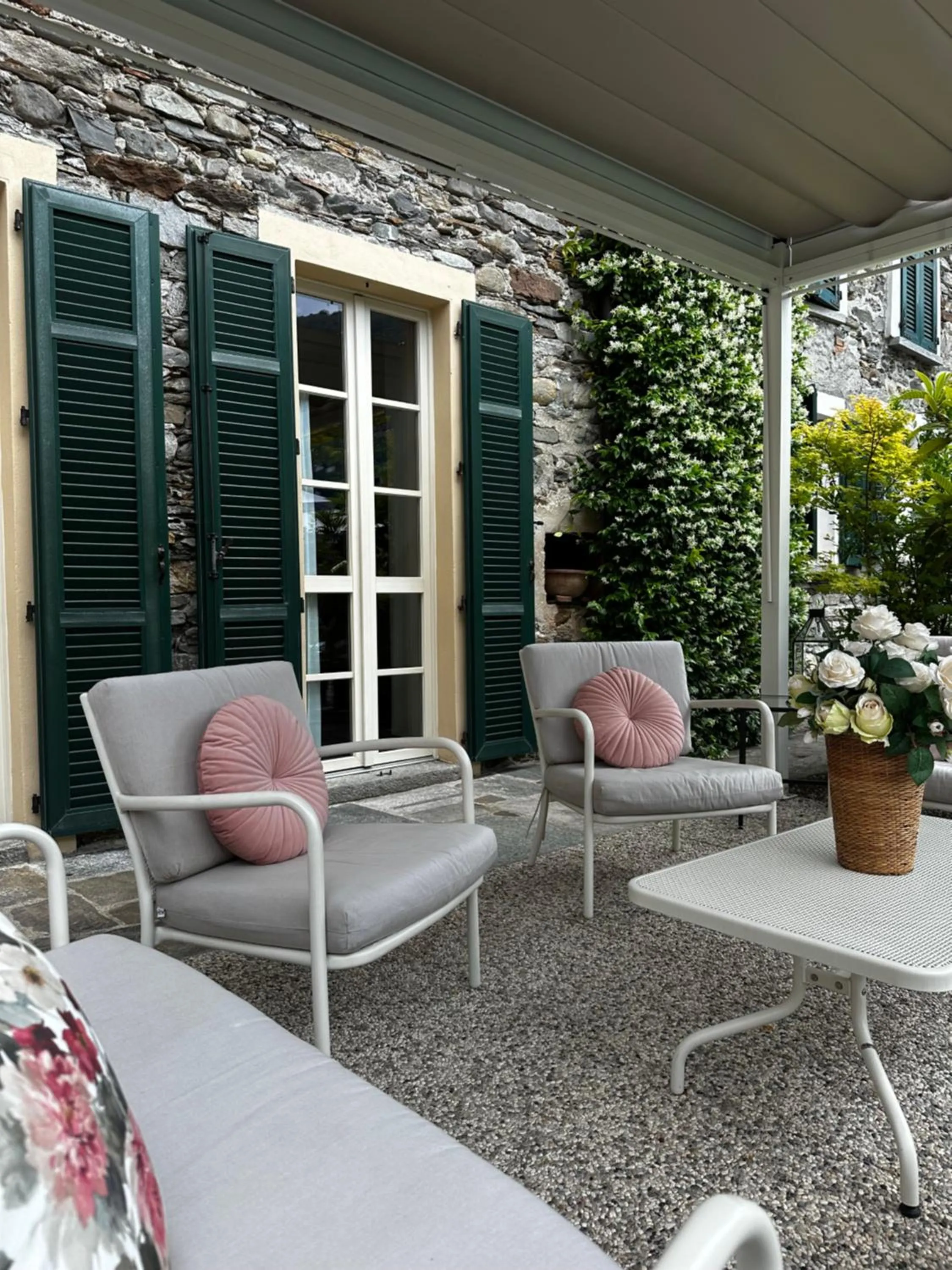 Patio in Hotel Antica Stallera
