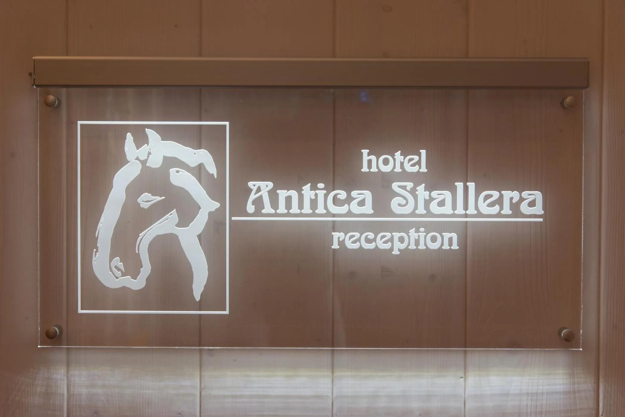 Lobby or reception in Hotel Antica Stallera