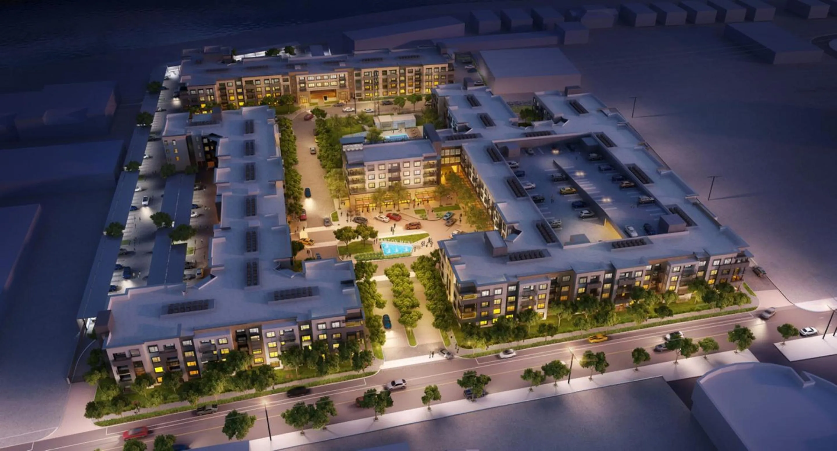 Facade/entrance in Bluebird Suites in Menlo Park