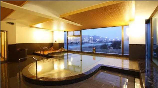 Hot Spring Bath in Hotel Park