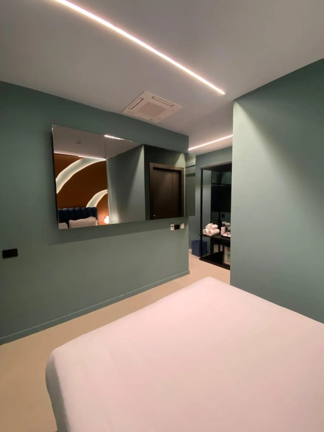 TV and multimedia, Bed in Relais sul Mare Boutique Hotel