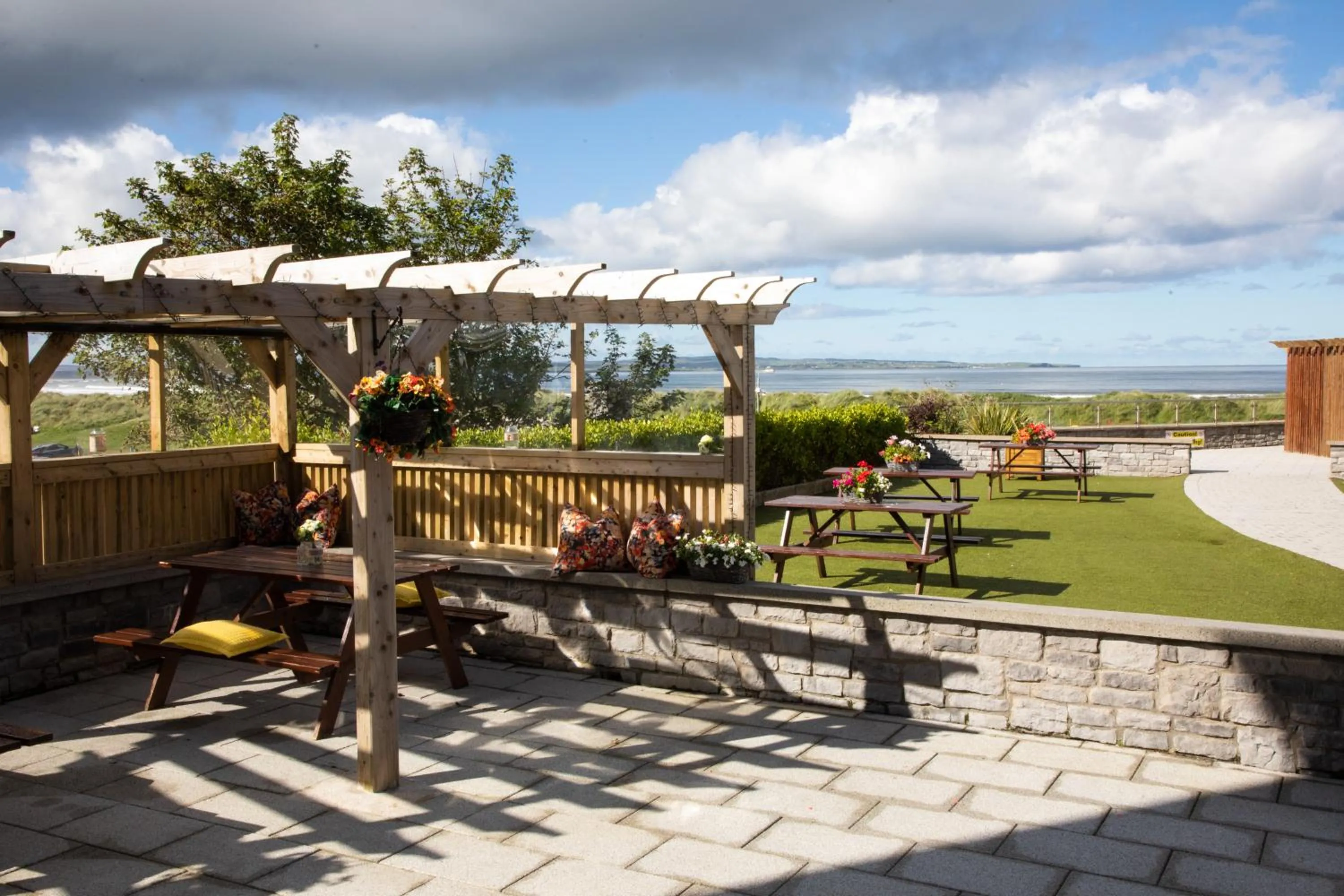Patio in Ocean Sands Hotel & Spa