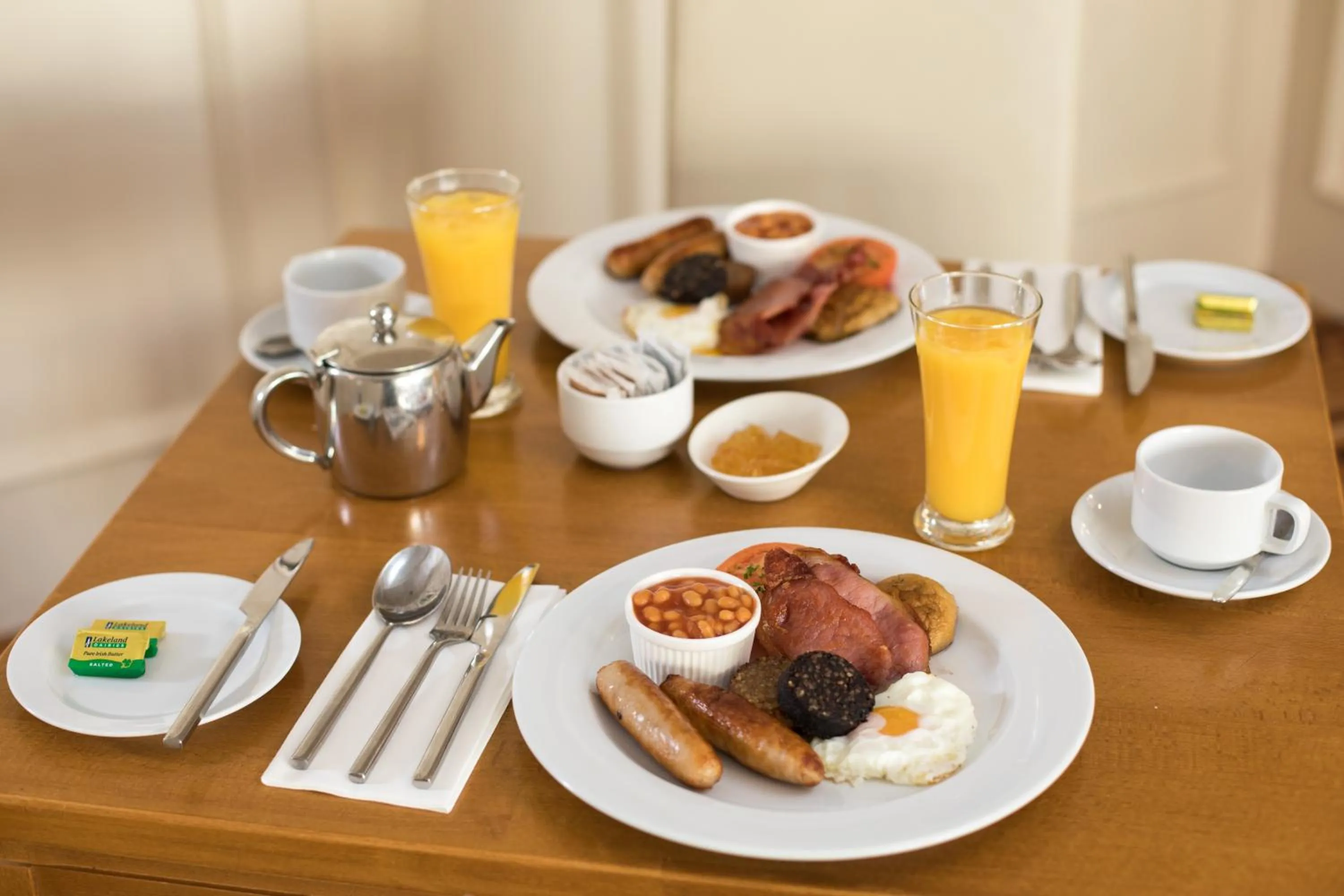 English/Irish breakfast in Ocean Sands Hotel & Spa