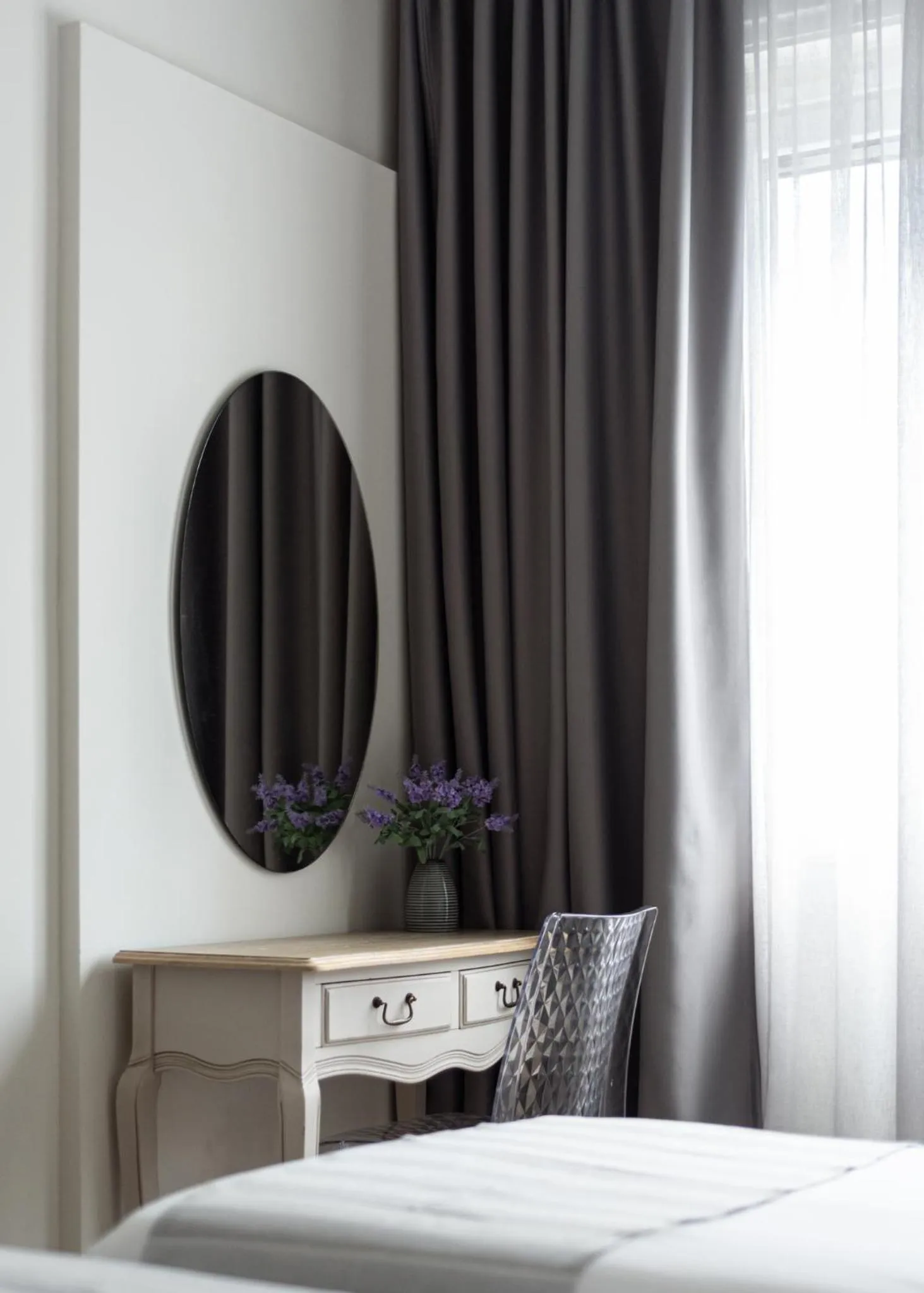 Decorative detail, Bed in Syntagma Spotlight Residence