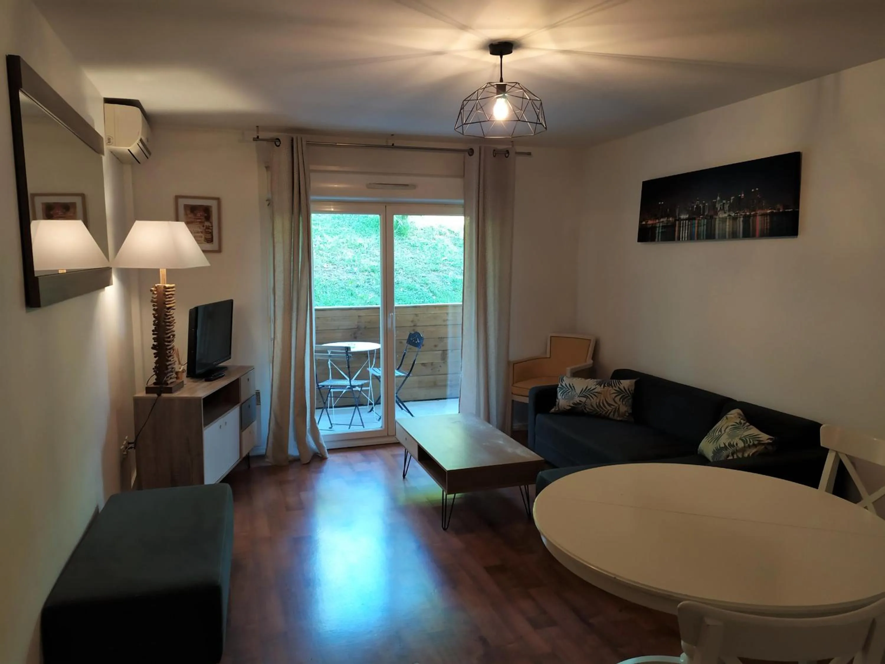 Seating area in Résidence Carouge Appart Hôtel