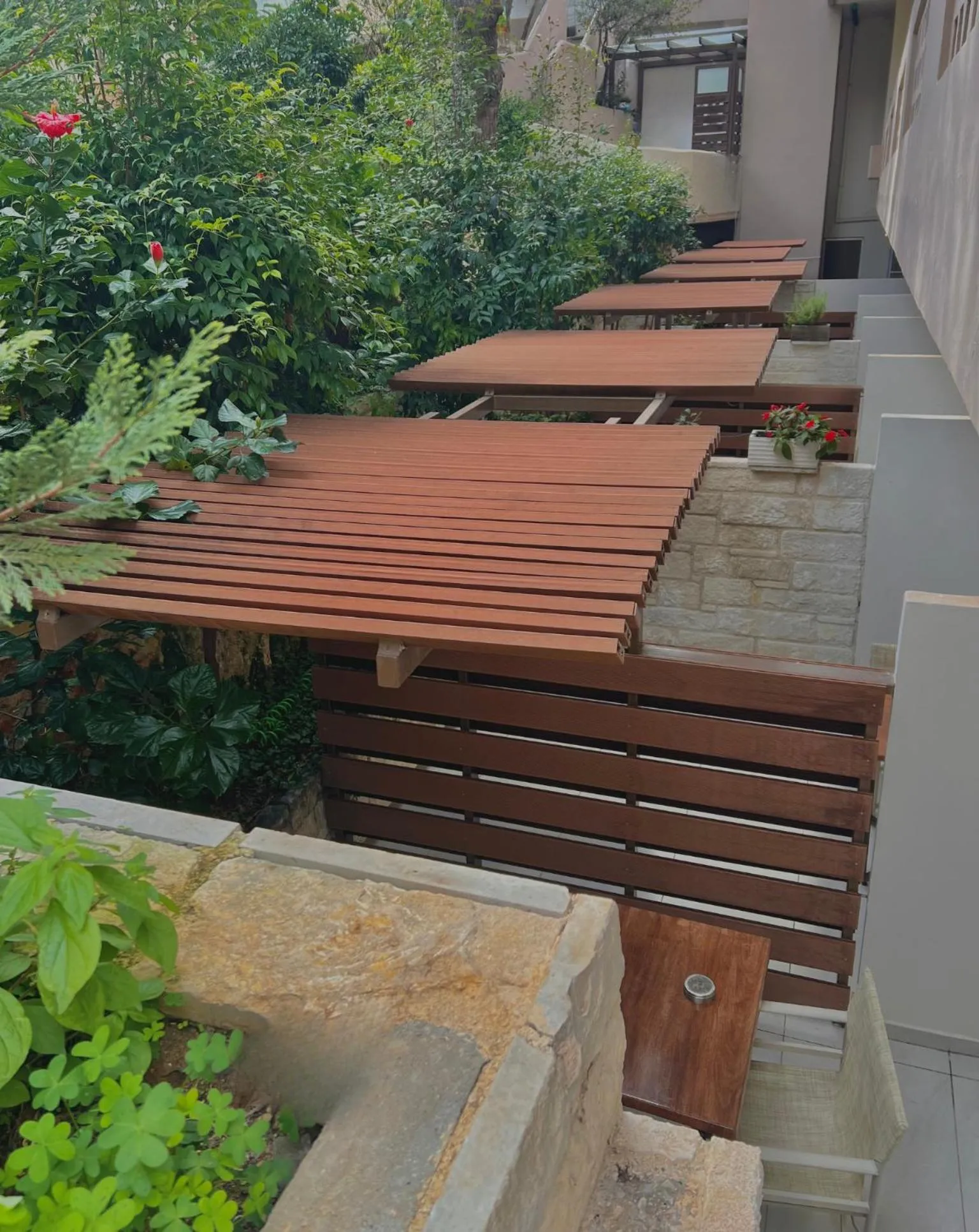 Inner courtyard view in Royal Sun