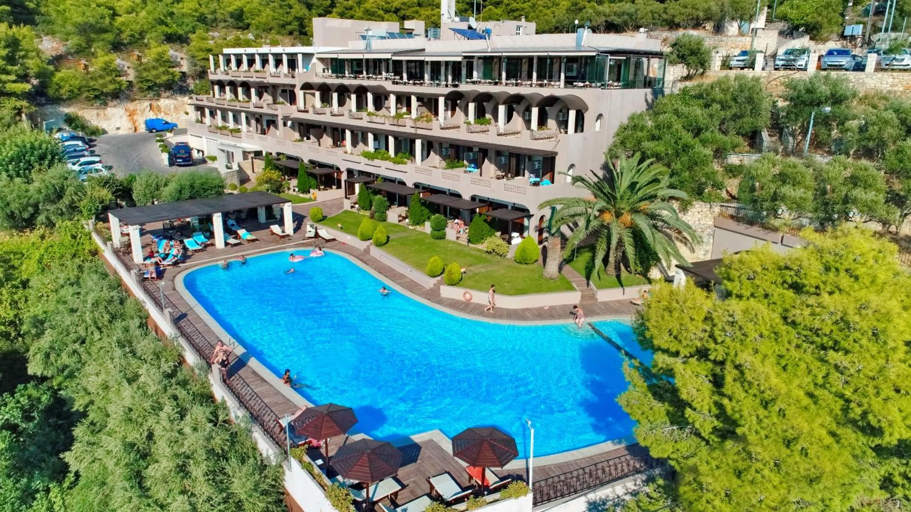 Bird's eye view in Royal Sun