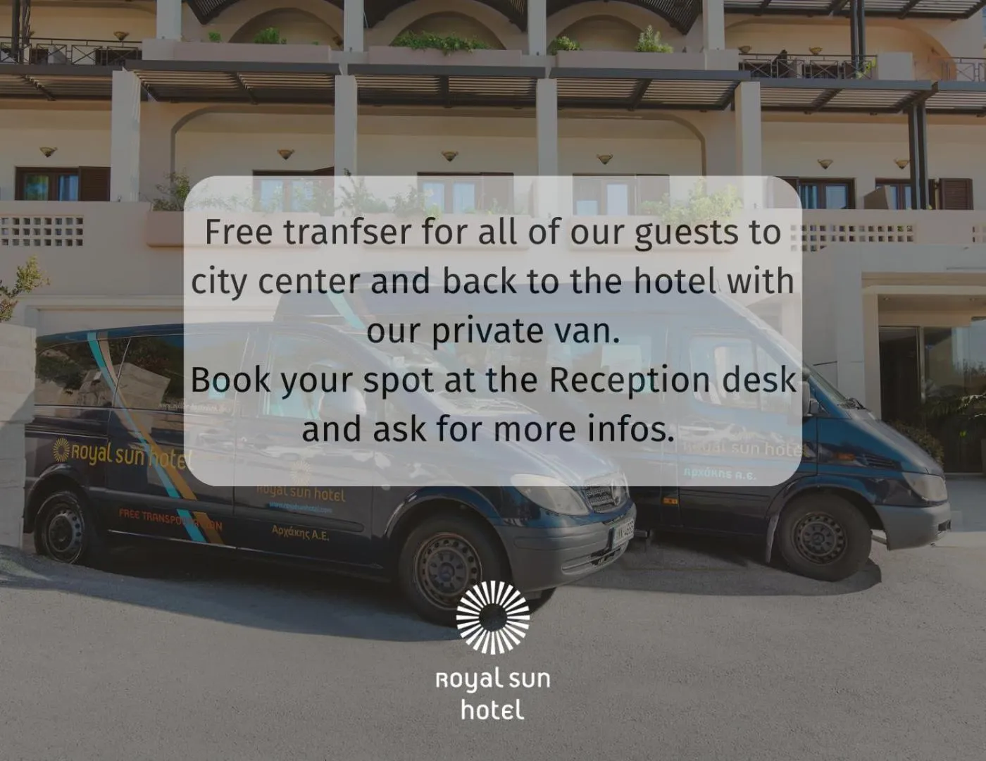 shuttle in Royal Sun