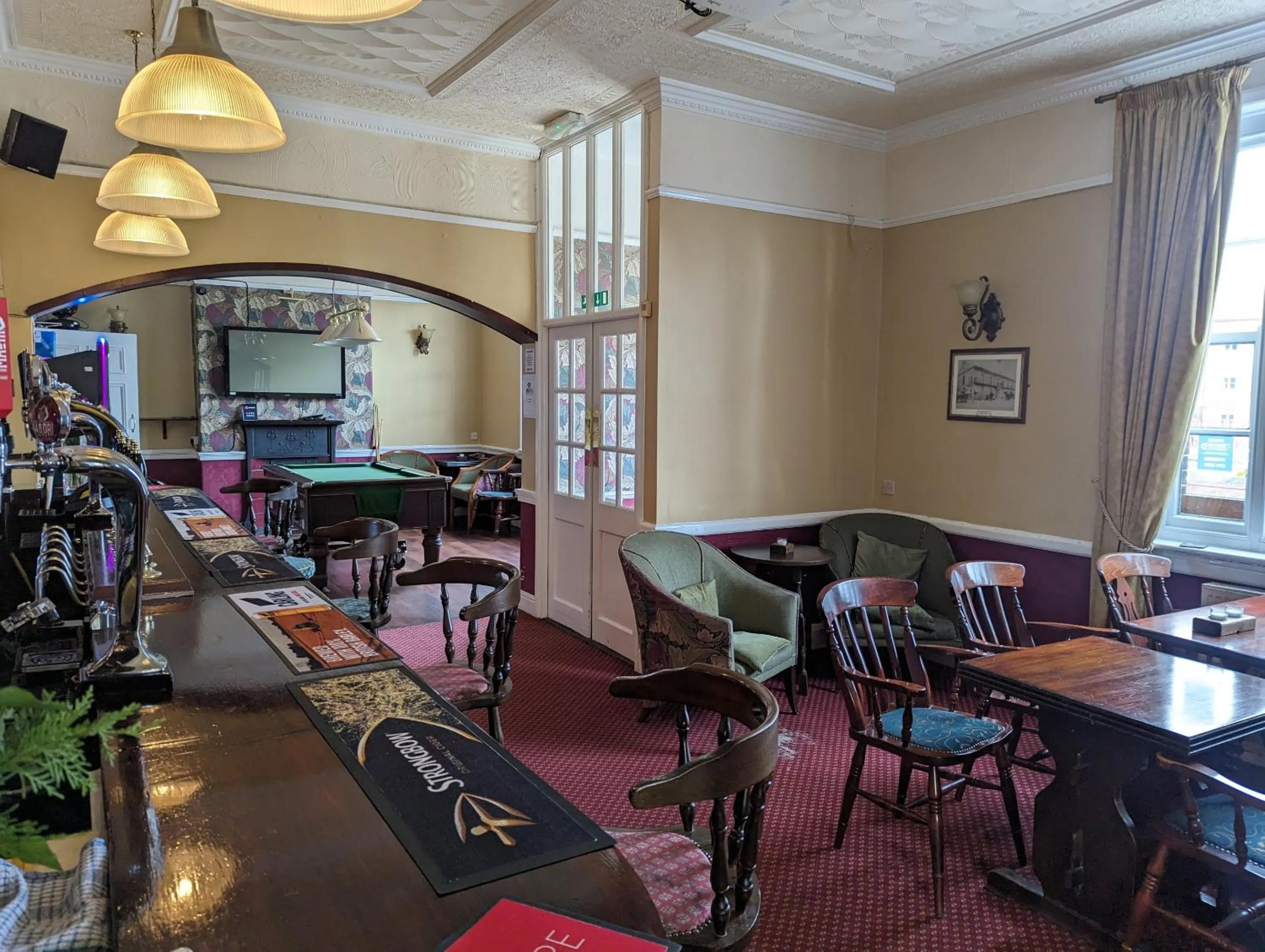 Lounge or bar in The King's Arms